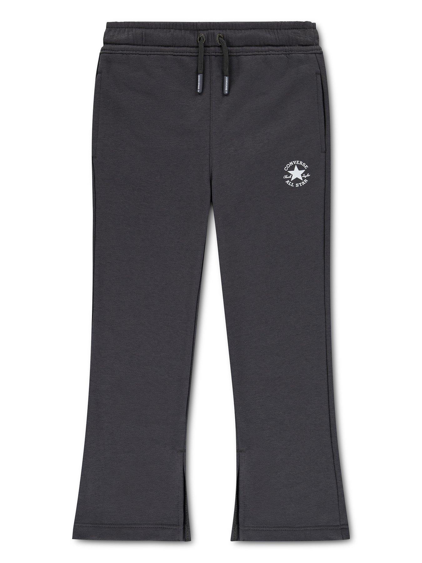 Image 1 of 4 of Nike Girls Converse Relaxed Flared Pant - Black