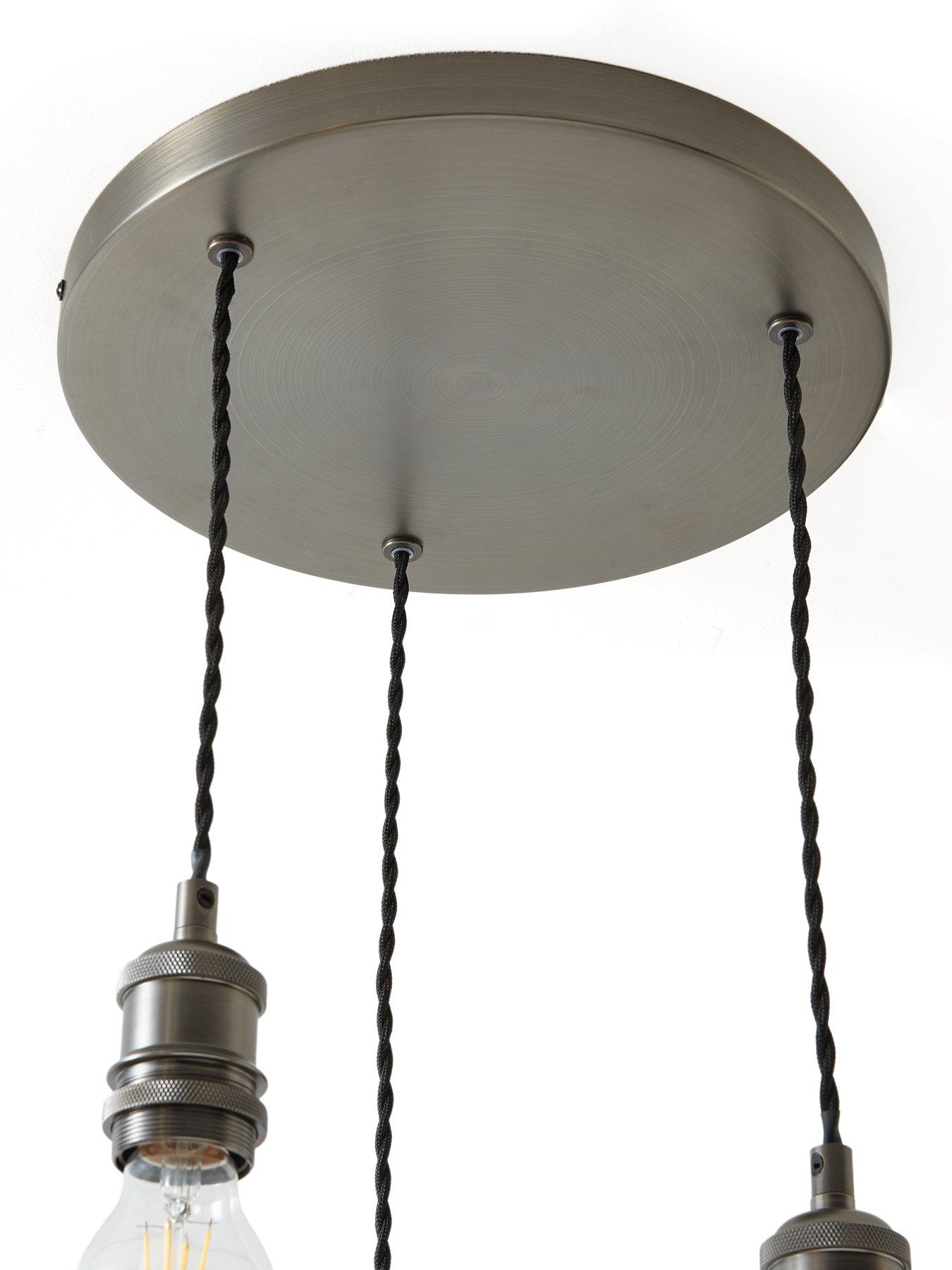 Image 6 of 6 of The Very Collection Cinder 3 Light Cluster