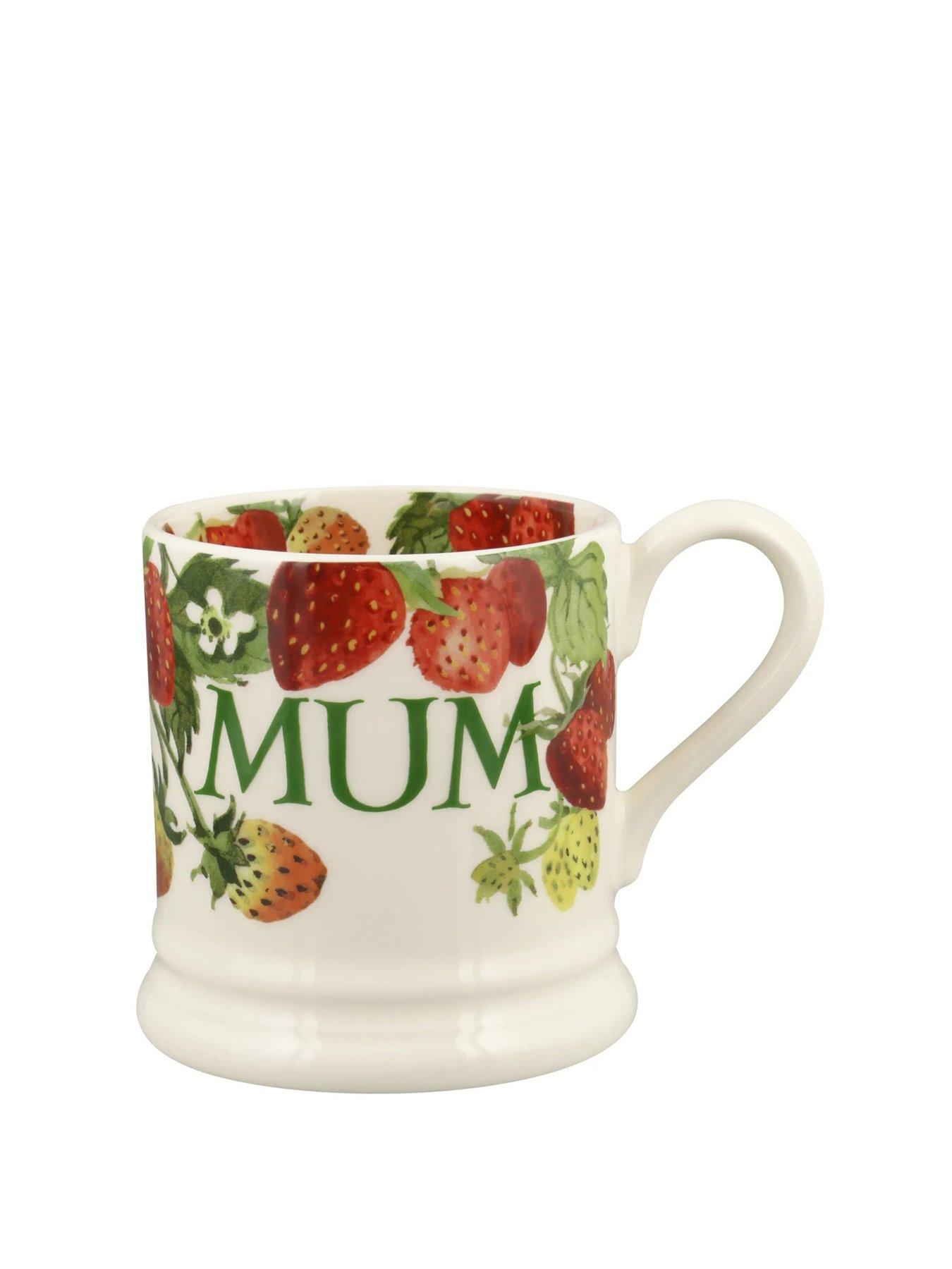 Image 2 of 6 of Emma Bridgewater Strawberries Mum 1/2 Mug