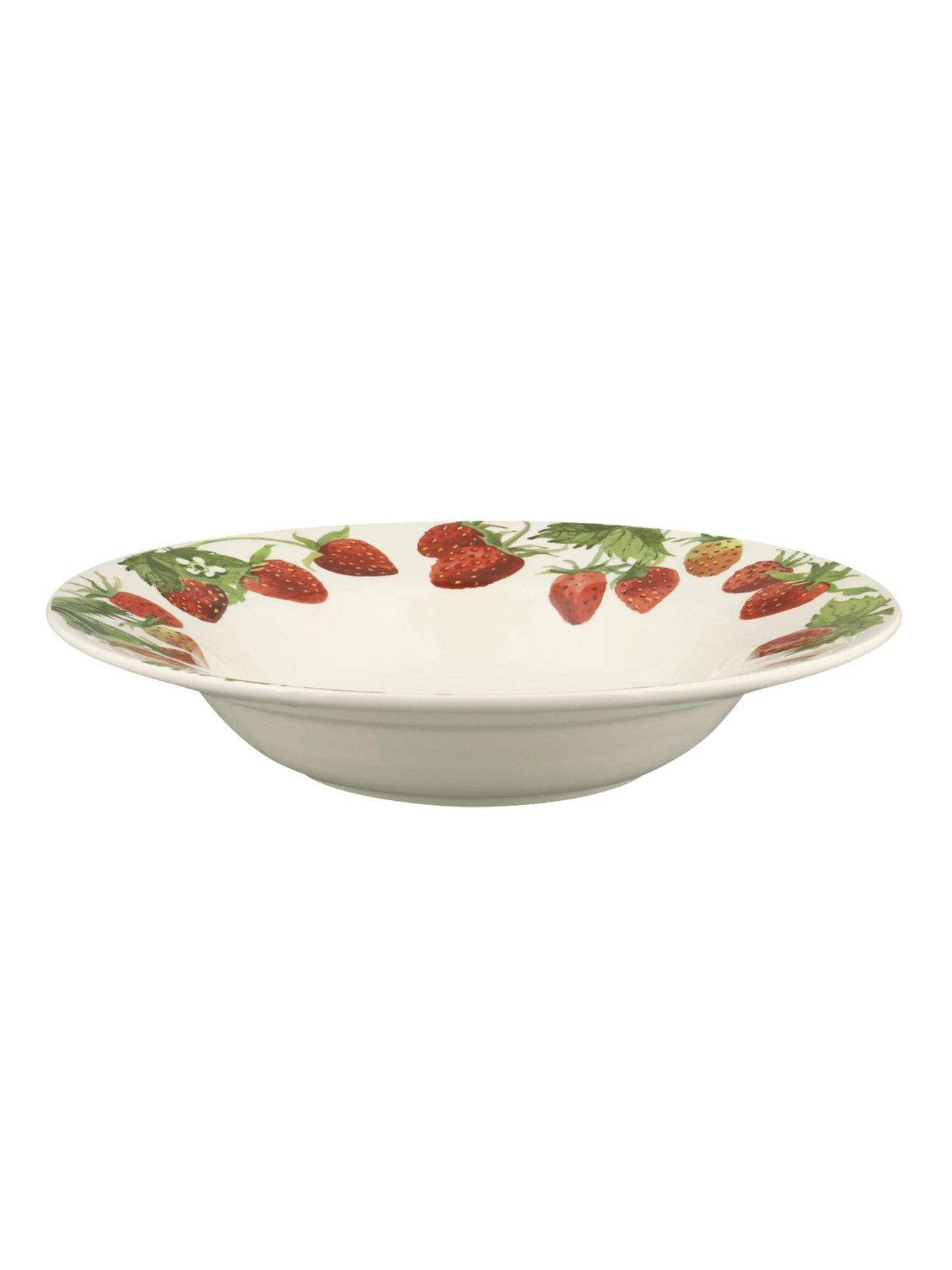 Image 2 of 3 of Emma Bridgewater Strawberries Dessert Plate