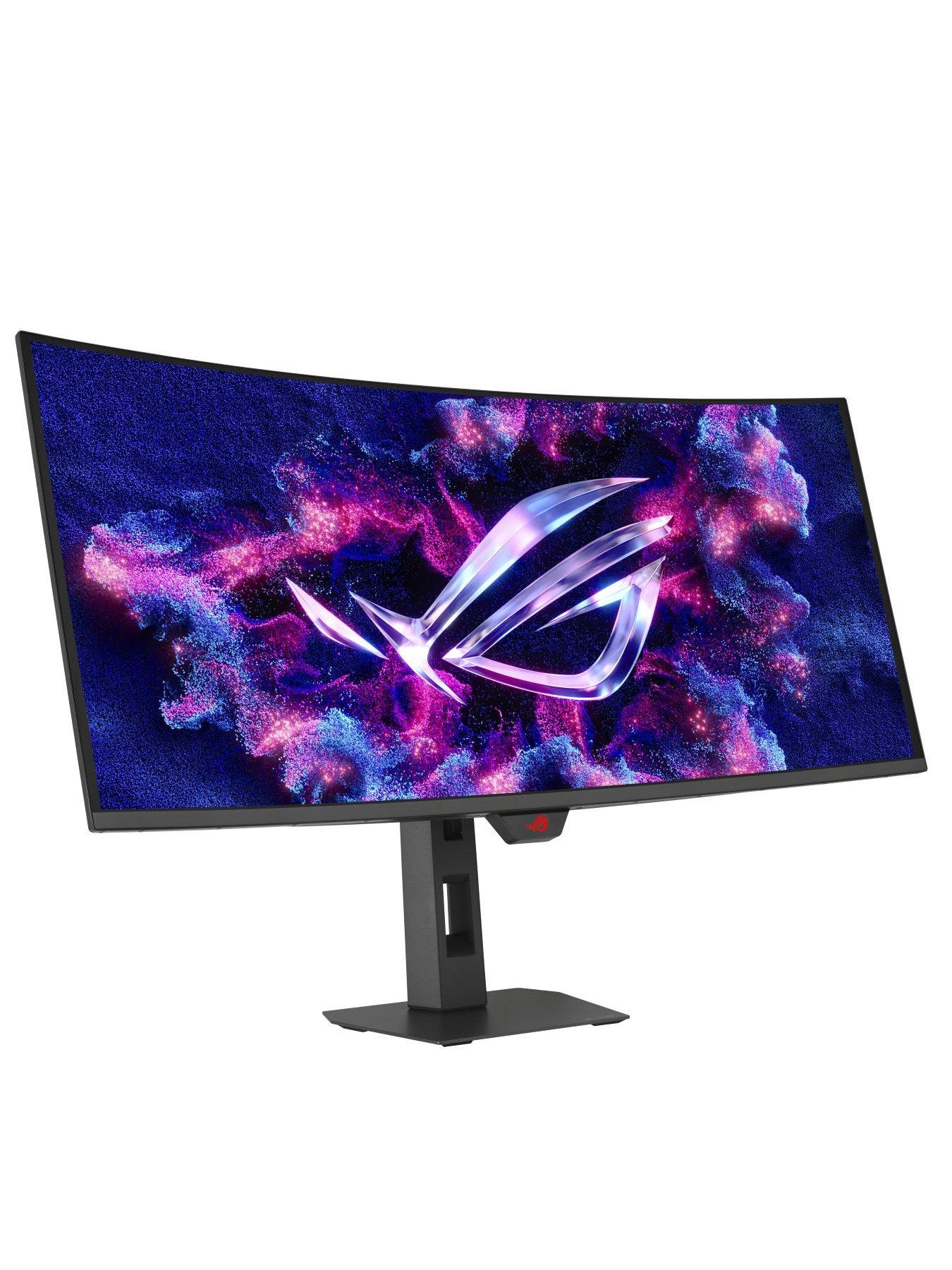 Image 2 of 7 of Asus ROG Strix XG34WCDG 34" Curved Gaming Monitor - 3440x1440 - 175Hz - QD OLED - Black