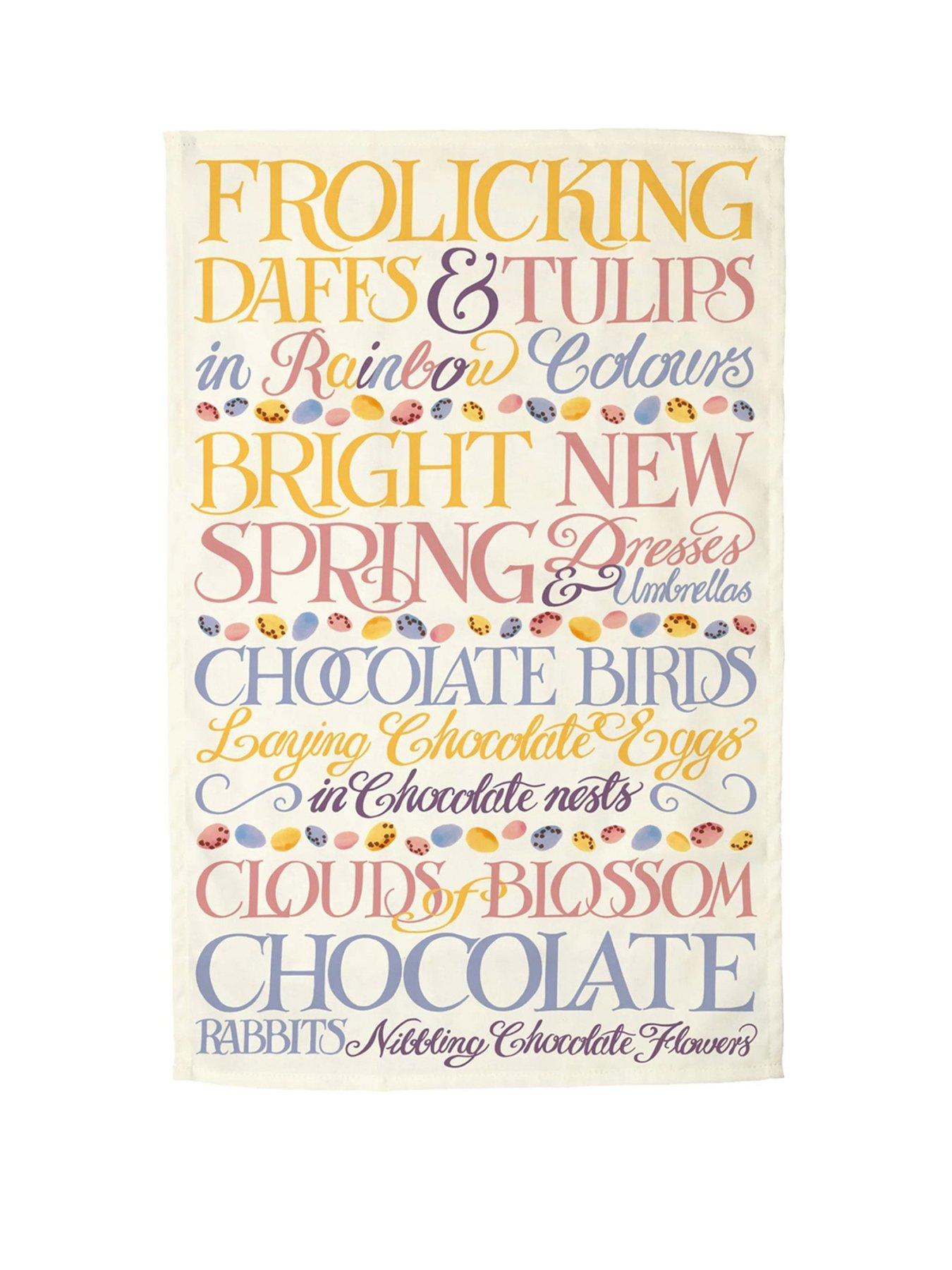 Emma Bridgewater Easter Toast Tea Towel