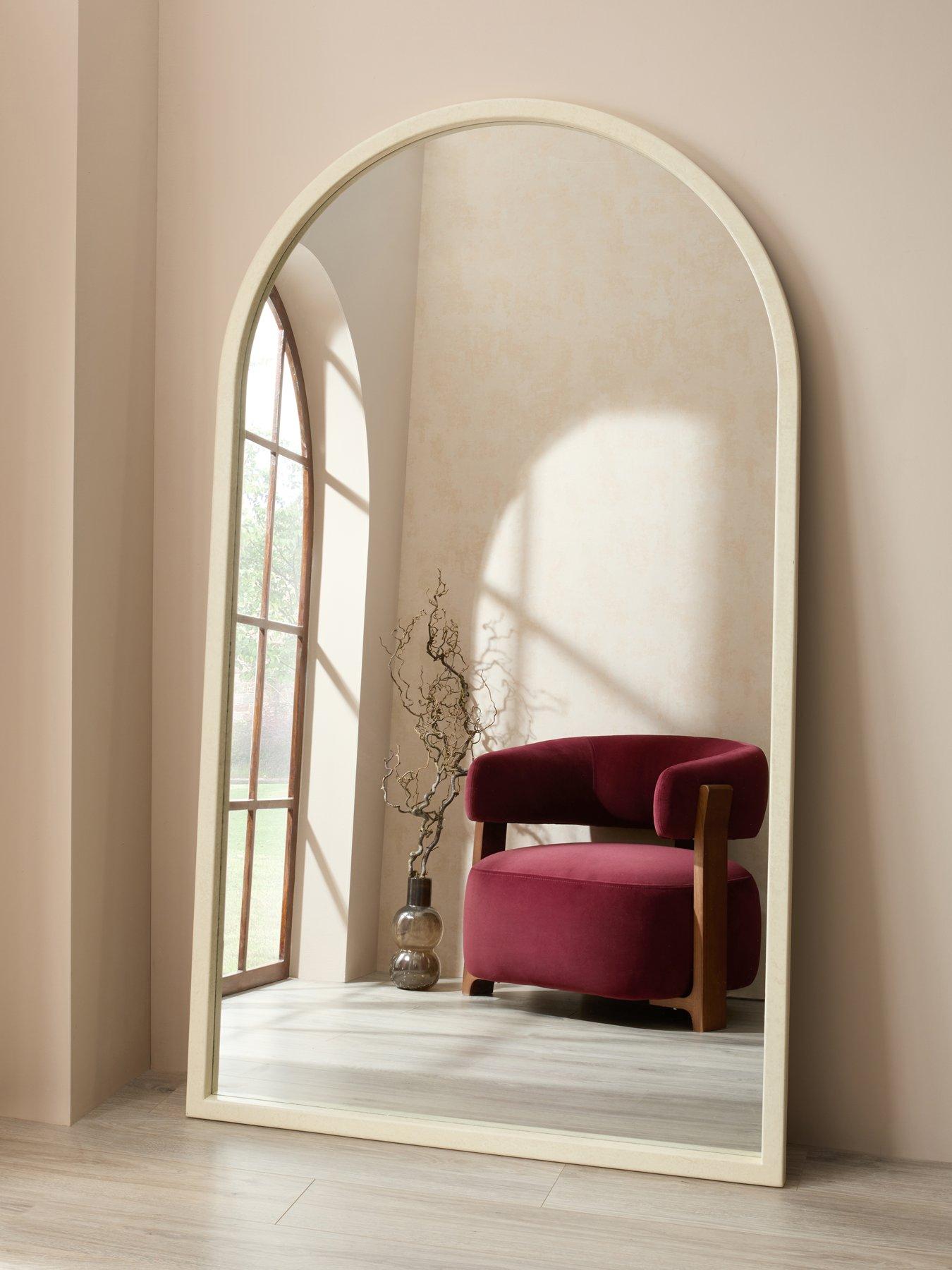 Michelle Keegan Home Large Concrete Mirror 110x190cm