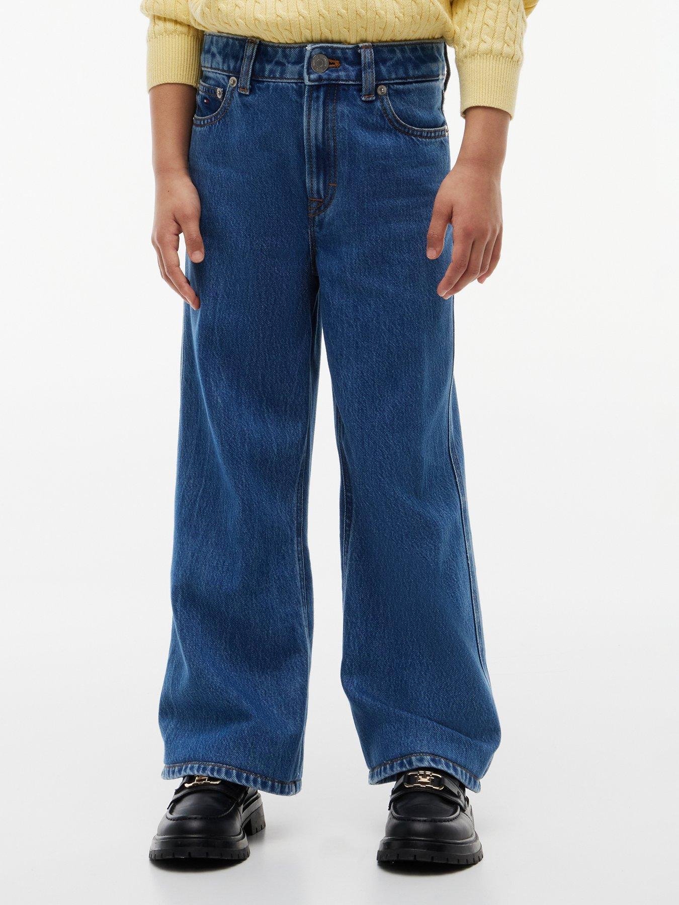 Tommy Hilfiger Girls Mabel Wide Leg - Blue