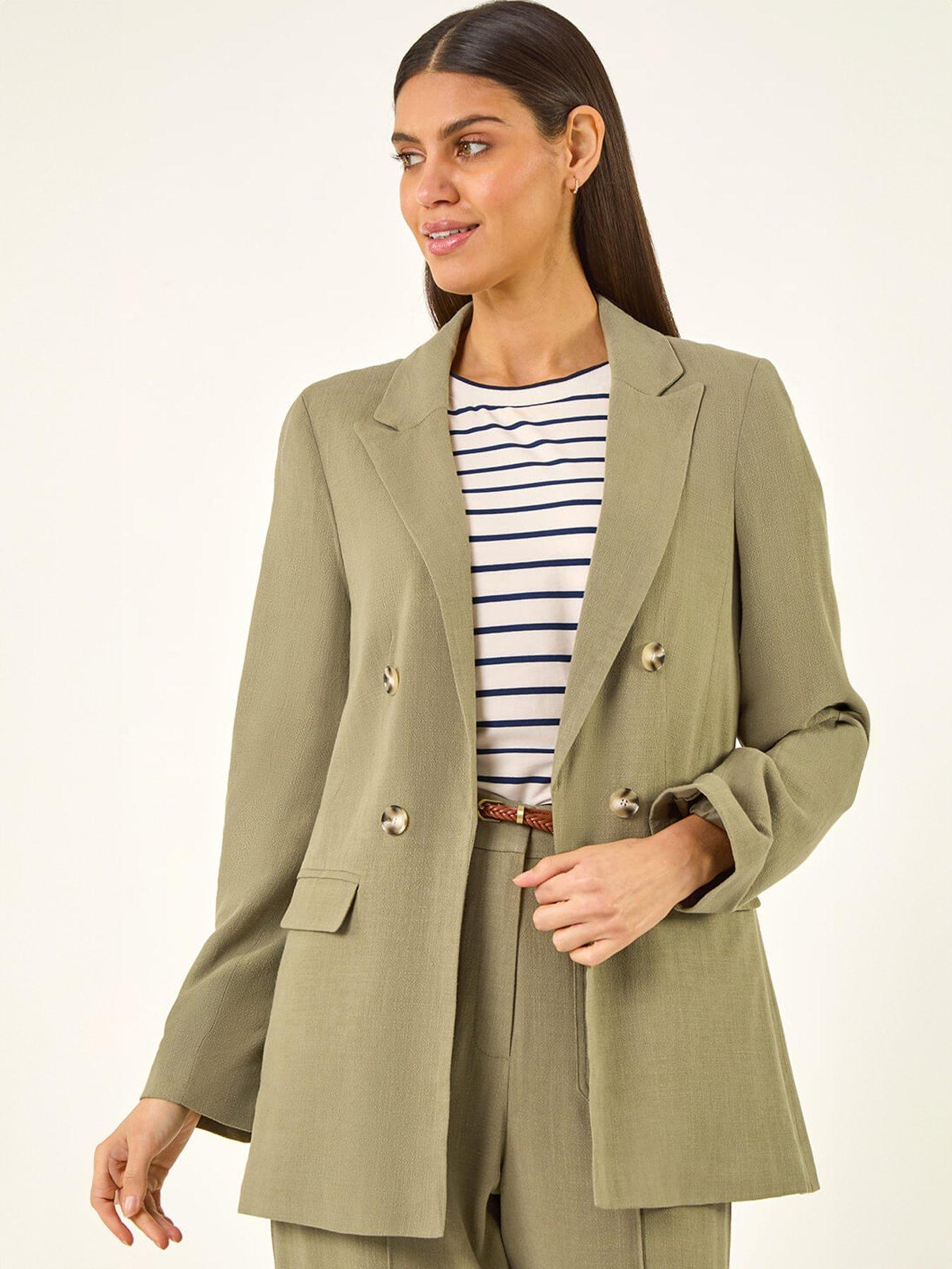  image of roman-linen-mix-blazer
