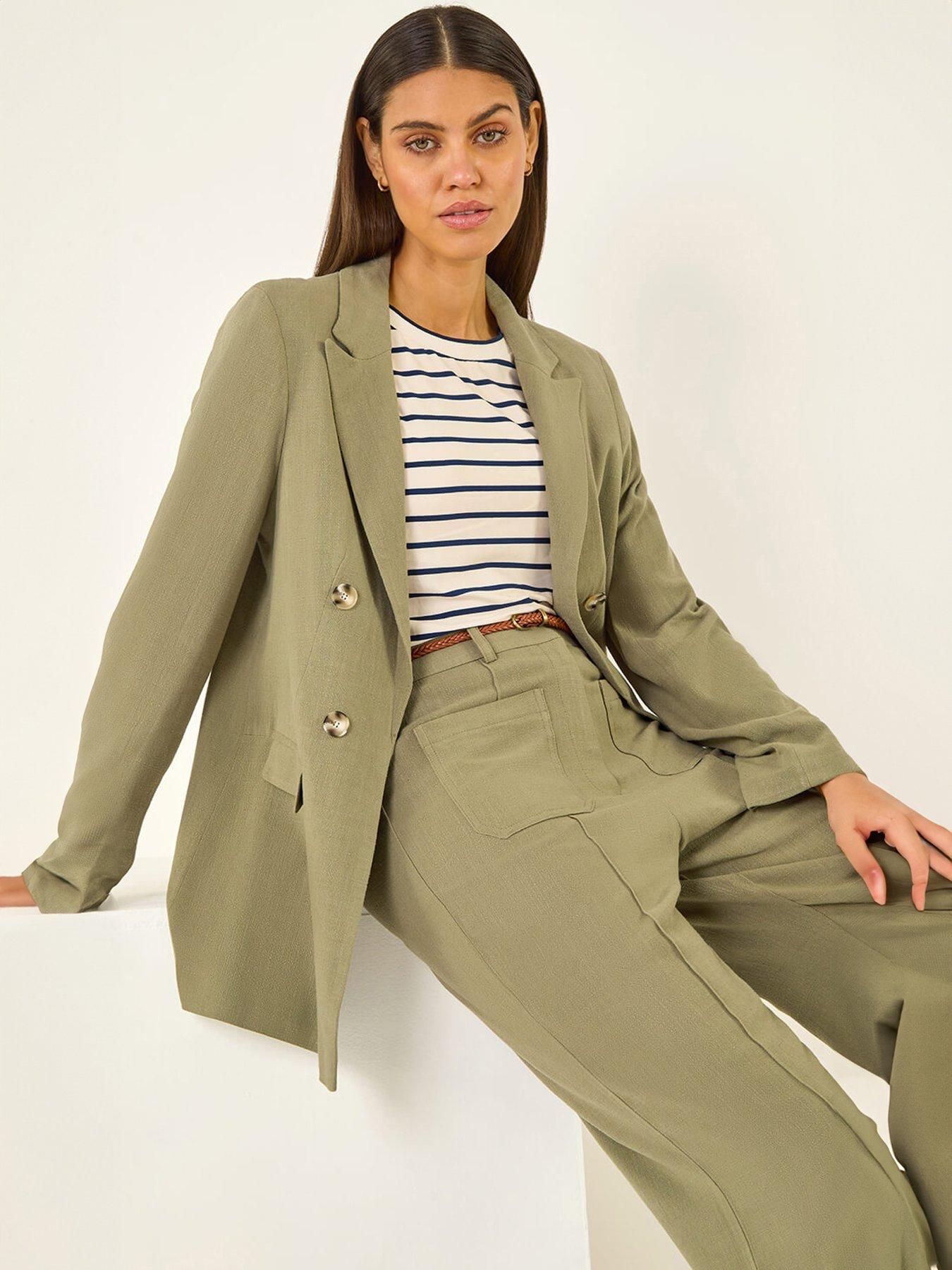  image of roman-linen-mix-blazer