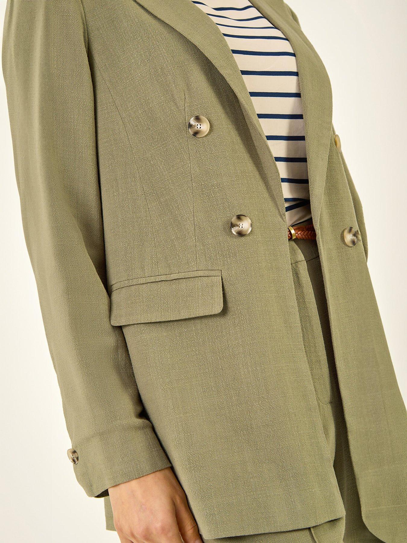 image of roman-linen-mix-blazer