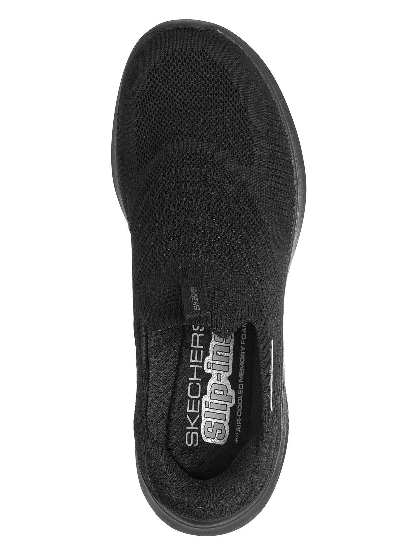 Image 3 of 6 of Skechers Ultra Flex 4.0 Pure Dream Engineered Ultra Stretch Knit Slip-ins - Black