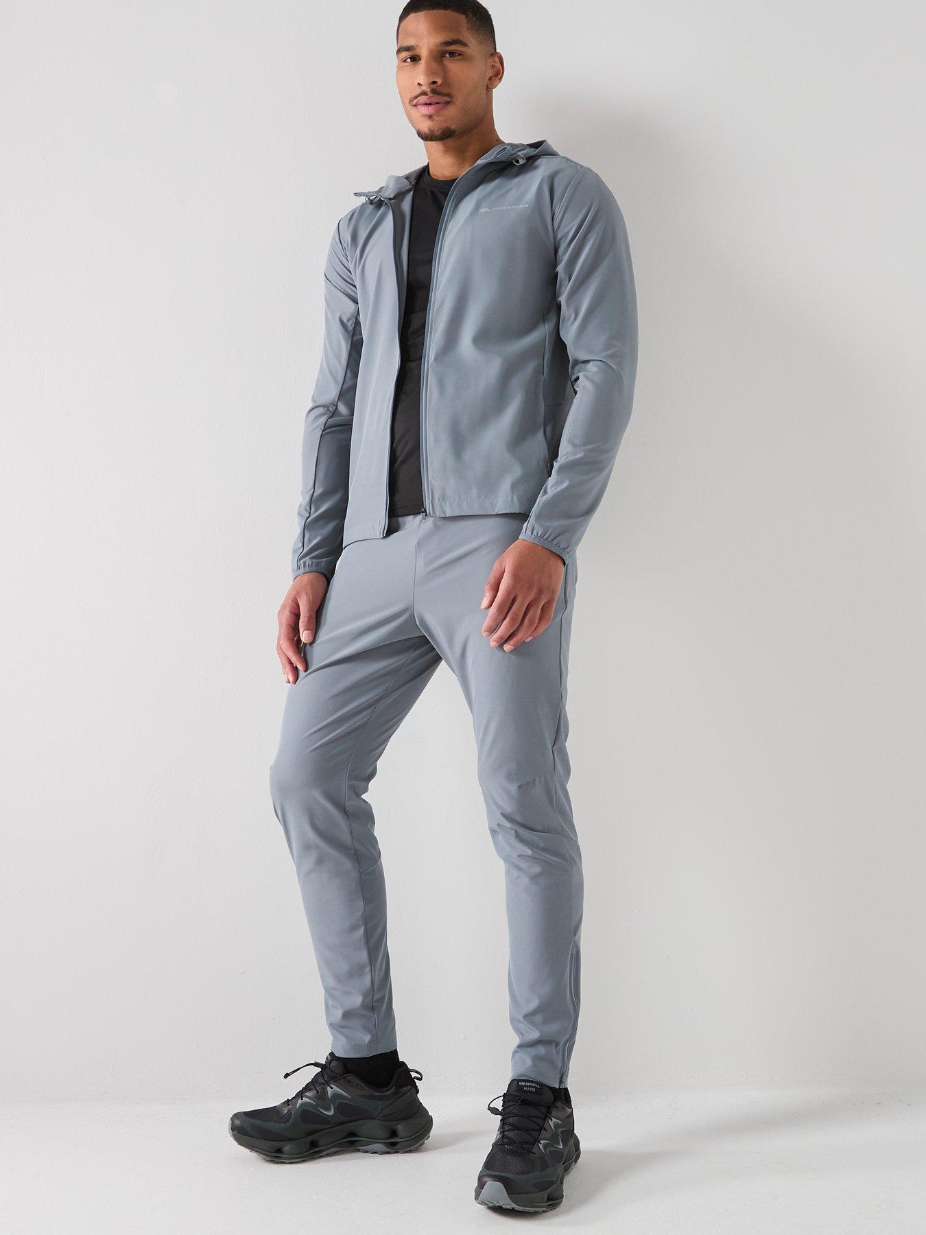  image of monterrain-mens-form-woven-running-jacket-grey