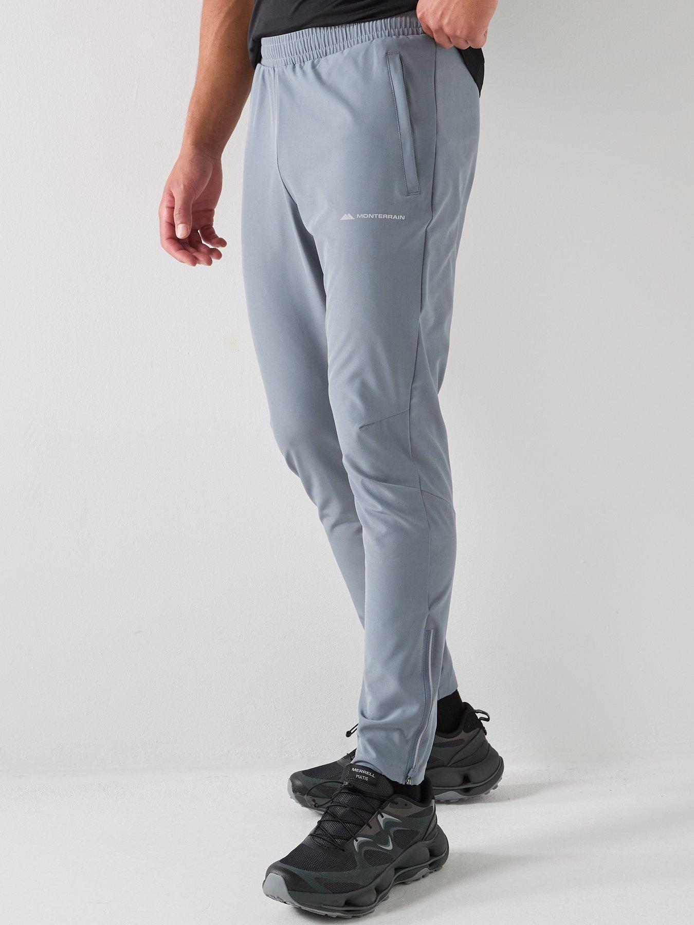 Image 1 of 6 of Monterrain Mens Form Woven Running Pant - Grey