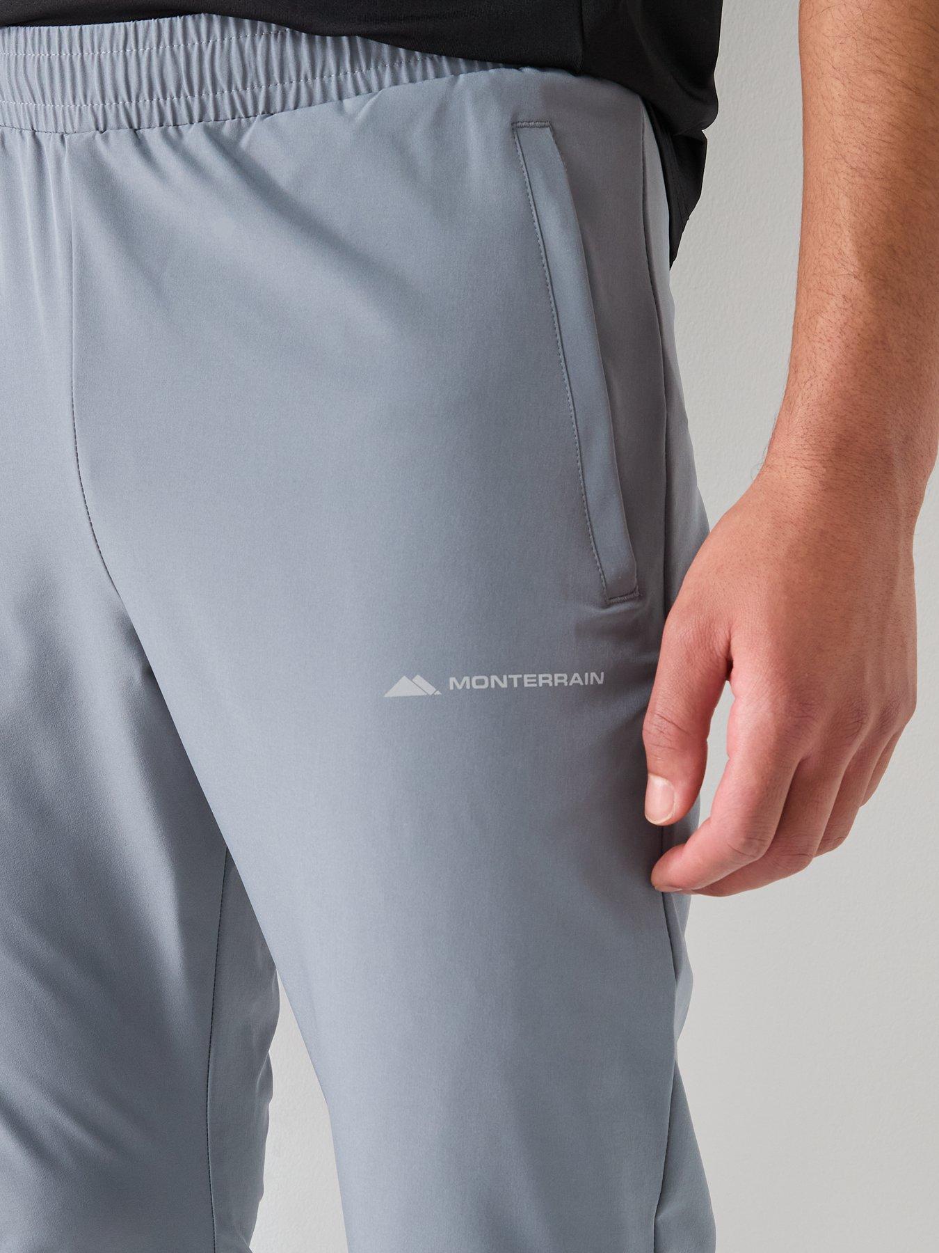  image of monterrain-mens-form-woven-running-pant-grey