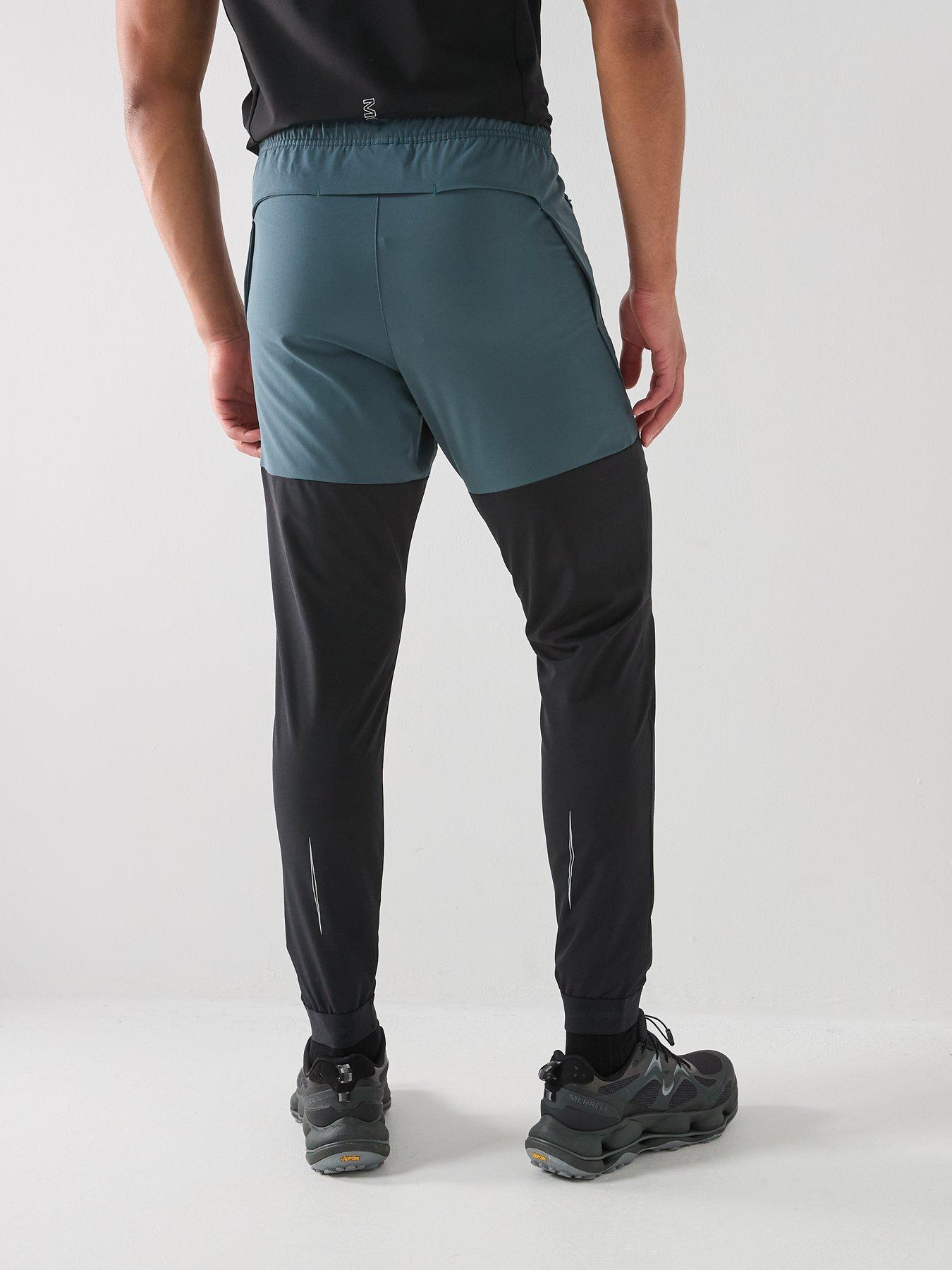  image of monterrain-mens-vault-woven-running-pant-black