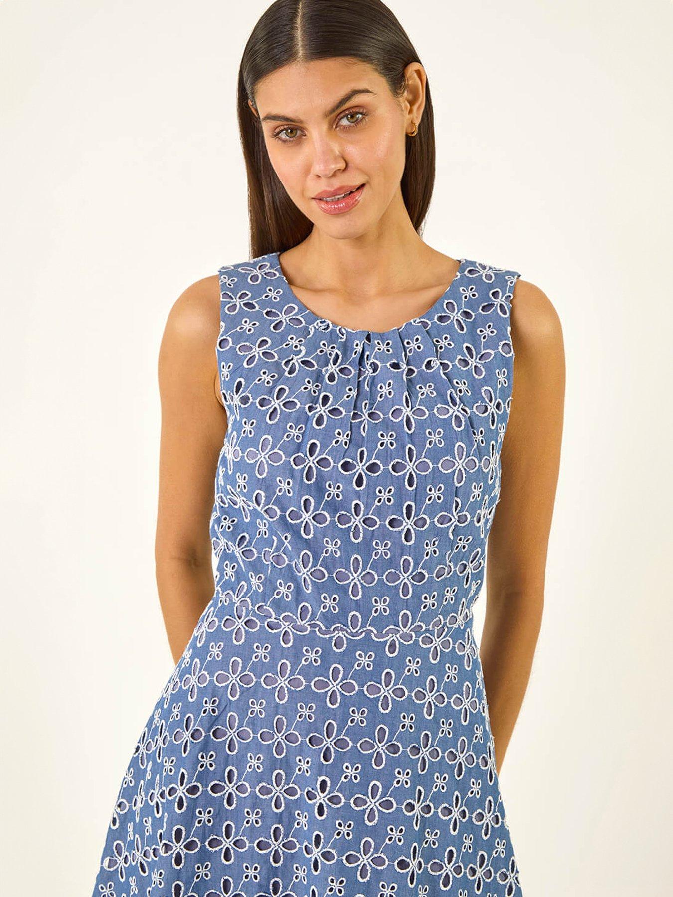  image of roman-embroidered-midi-dress