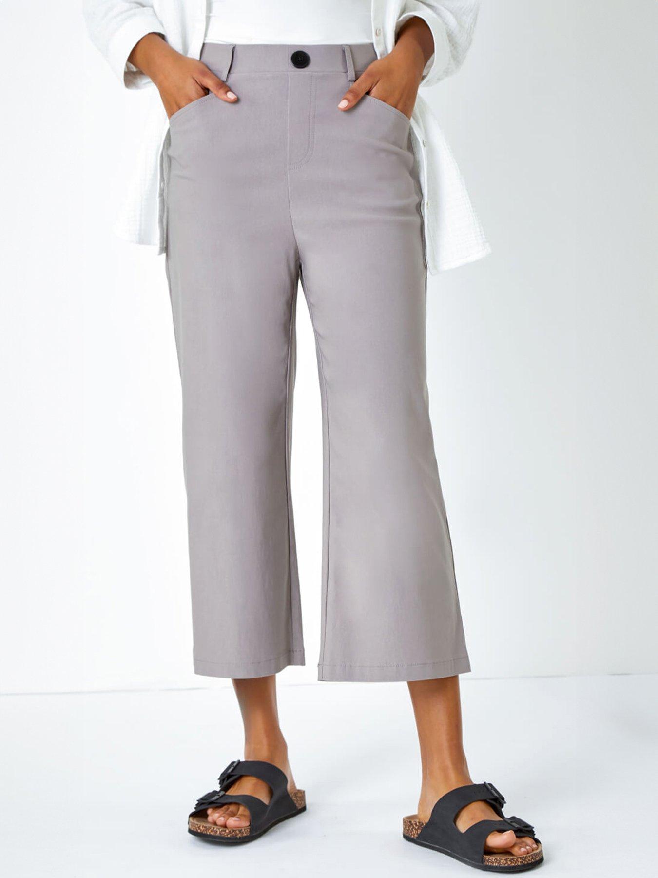 front image of roman-cropped-stretch-culotte