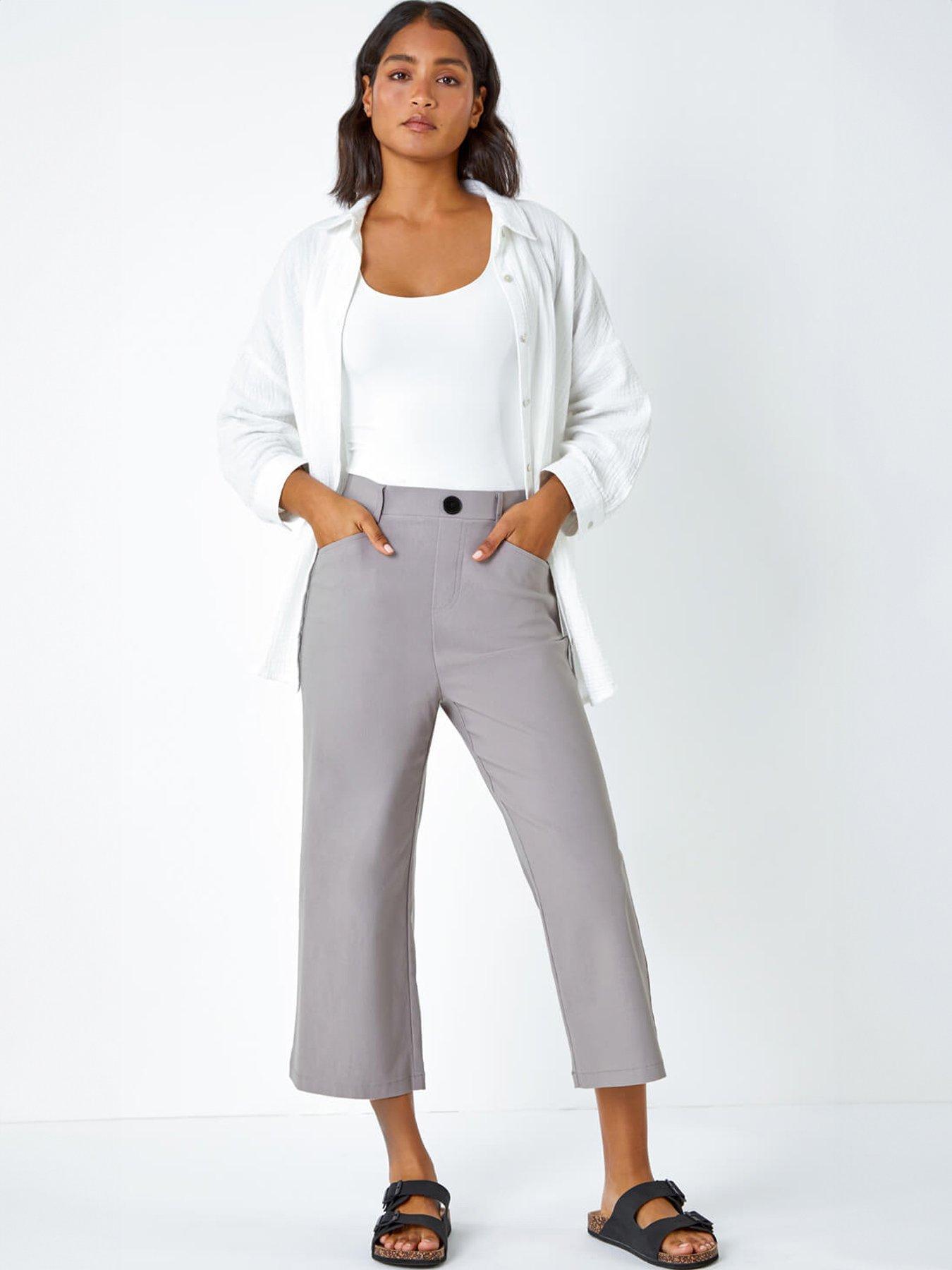  image of roman-cropped-stretch-culotte