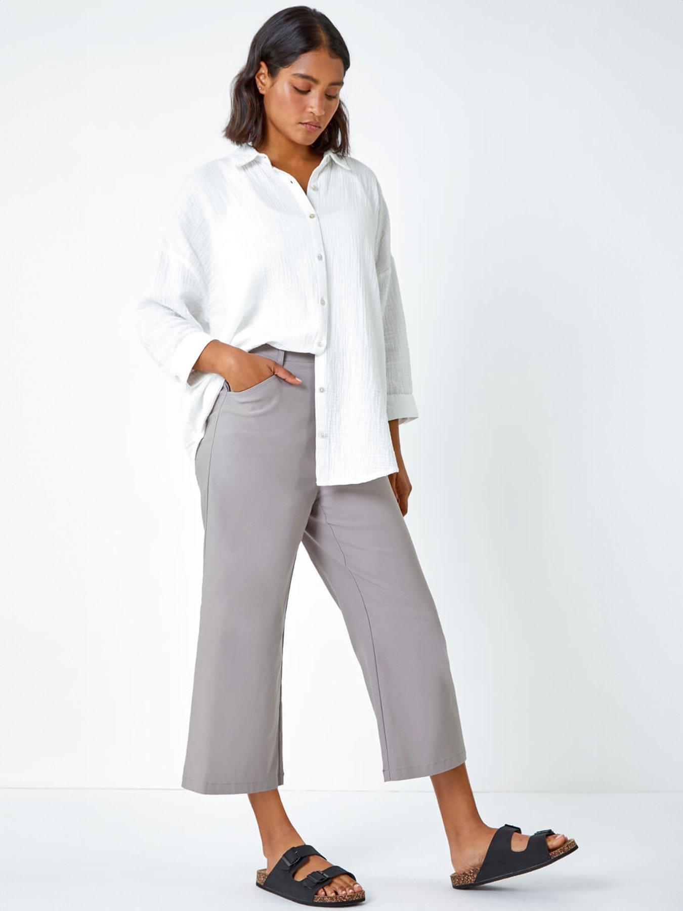  image of roman-cropped-stretch-culotte