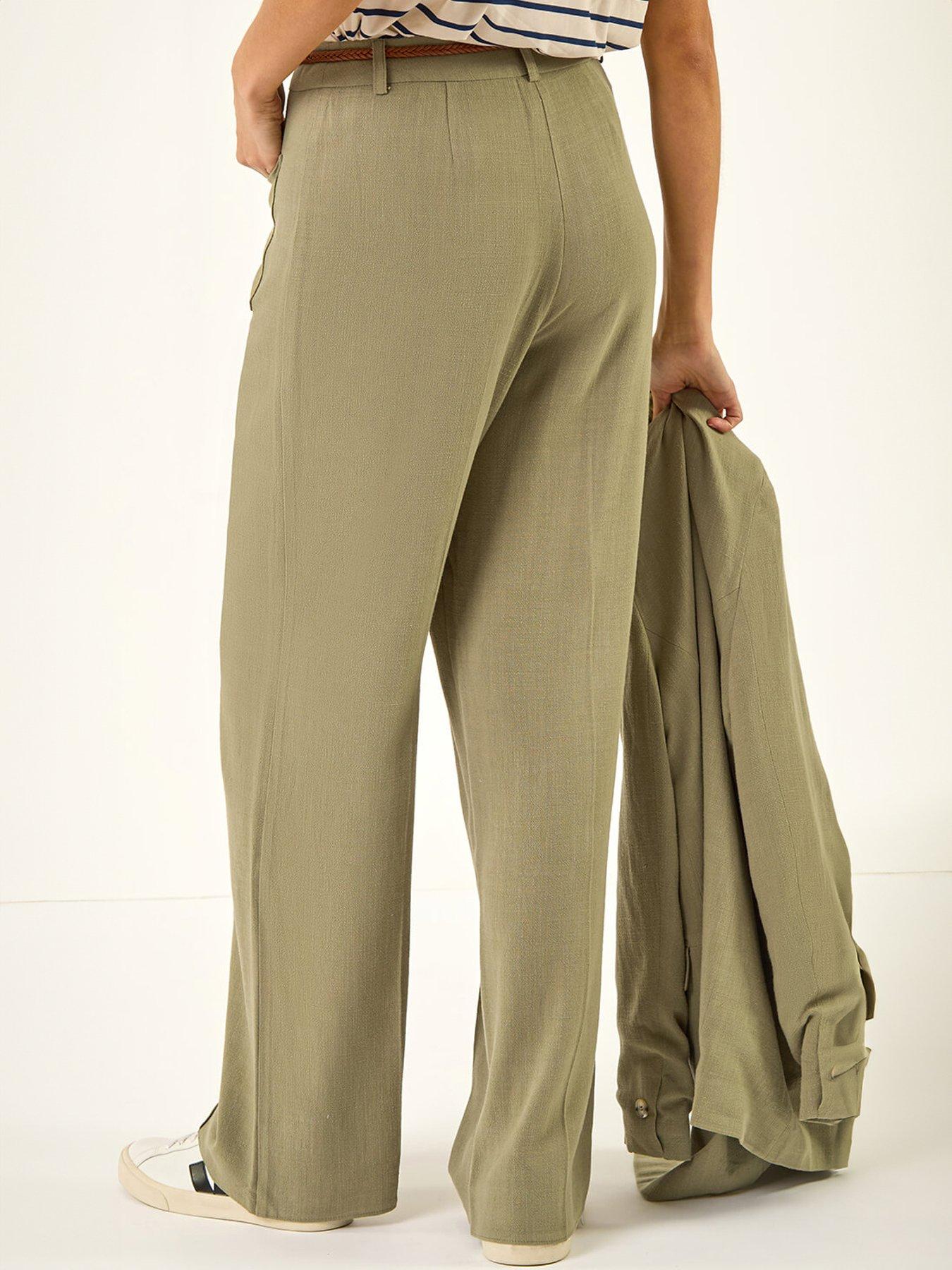  image of roman-sandlinen-belted-trouser