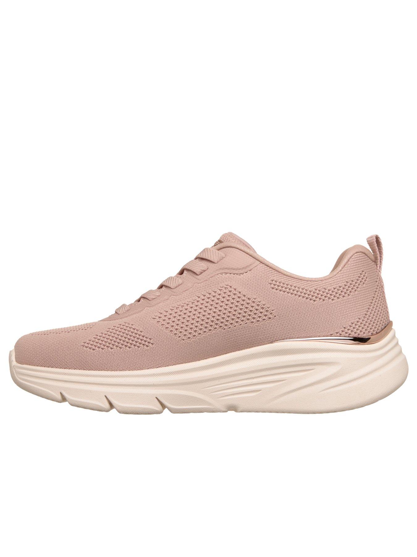 Image 6 of 6 of Skechers Bobs Arch Fit Elev8 Arch Fit Engineered Knit Bungee Sneaker - Blush