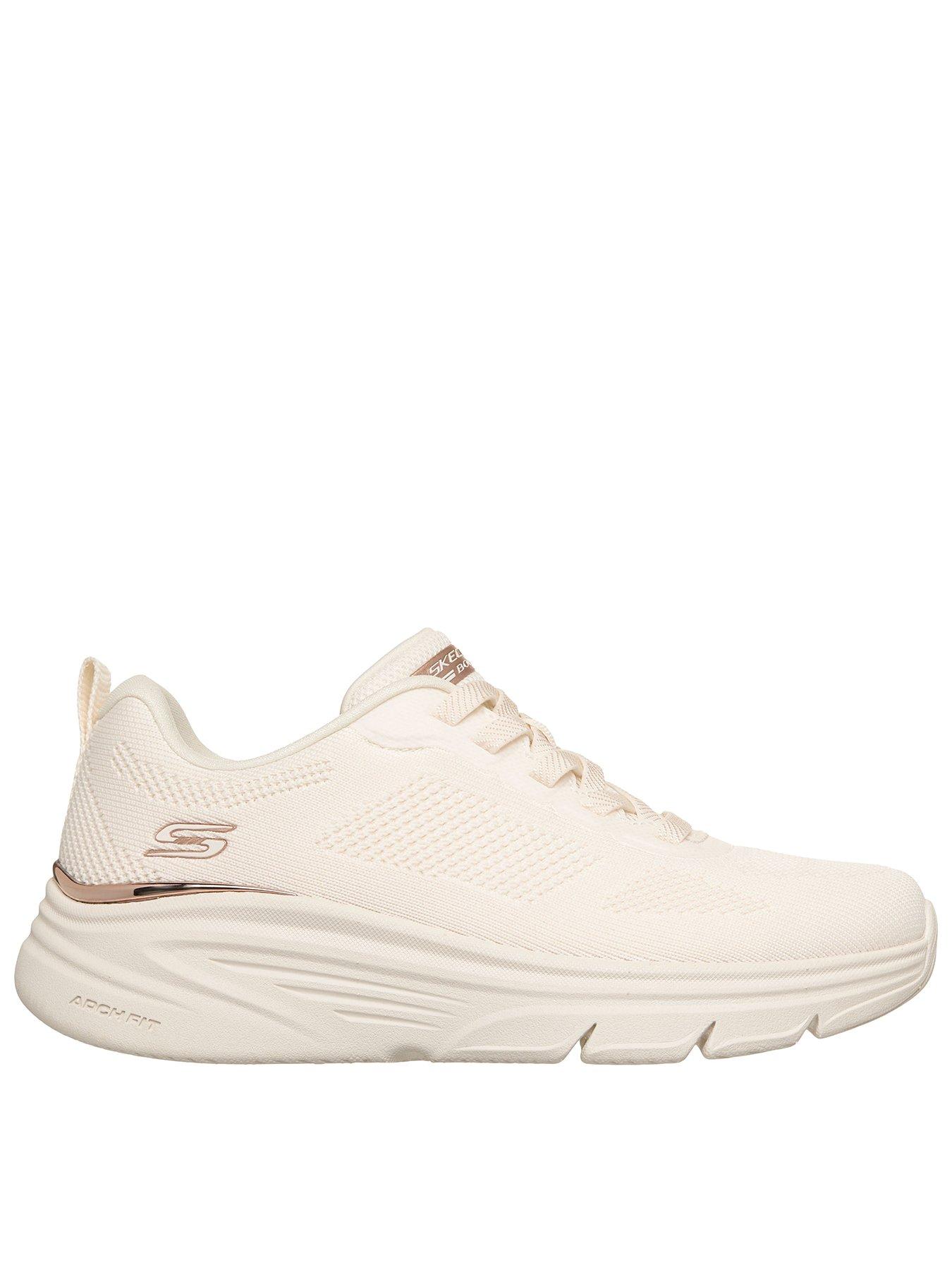 Skechers Bobs Arch Fit Elev8 Arch Fit Engineered Knit Bungee Sneaker - Purple