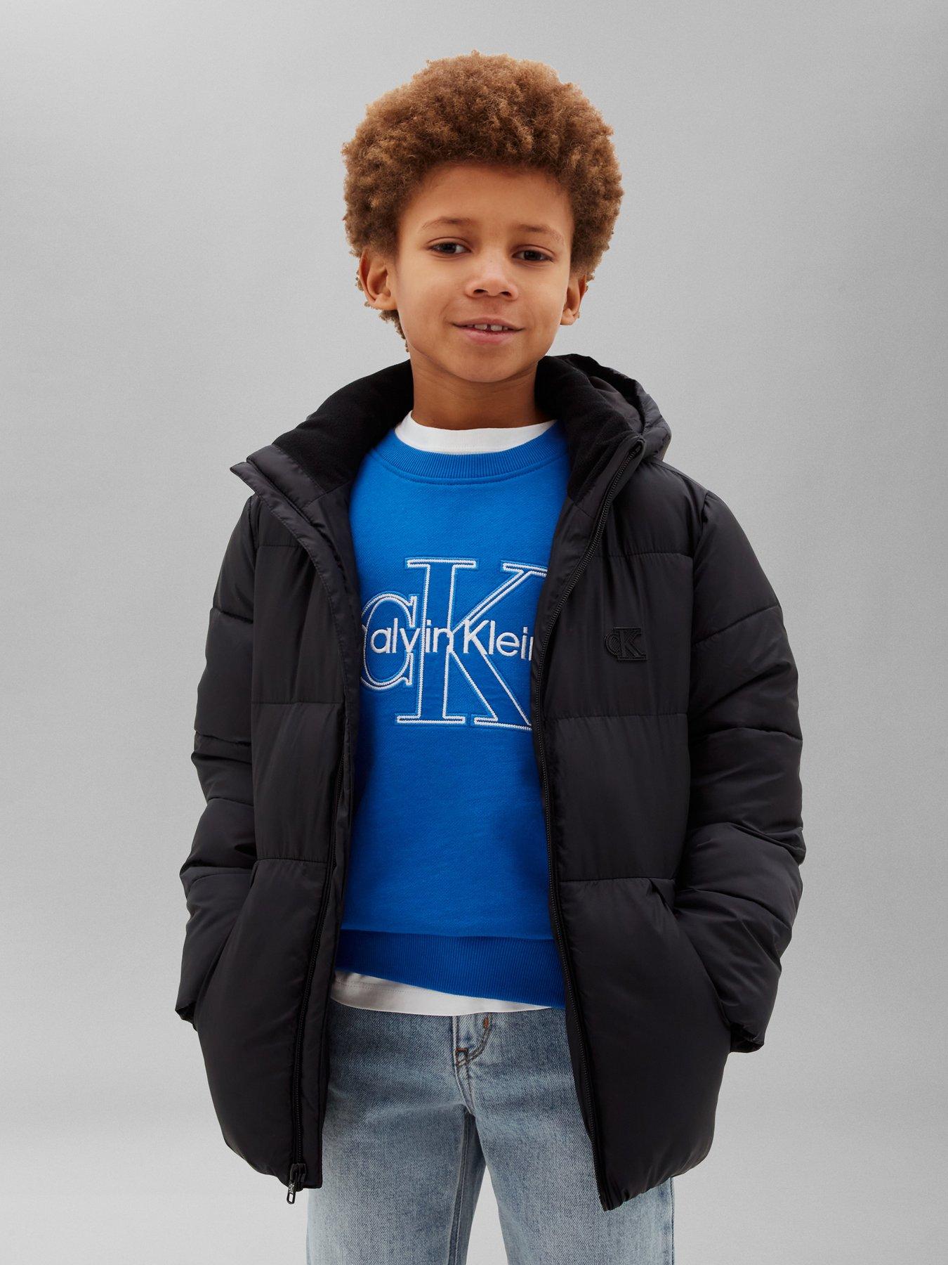 Calvin Klein Jeans Boys Ck Essential Padded Jacket - Black
