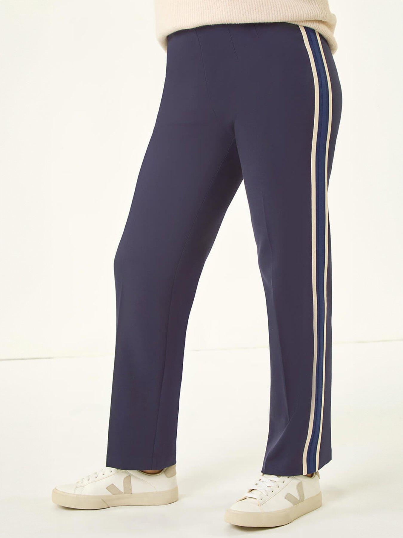 Roman Petite Side Stripe Ponte Trouser