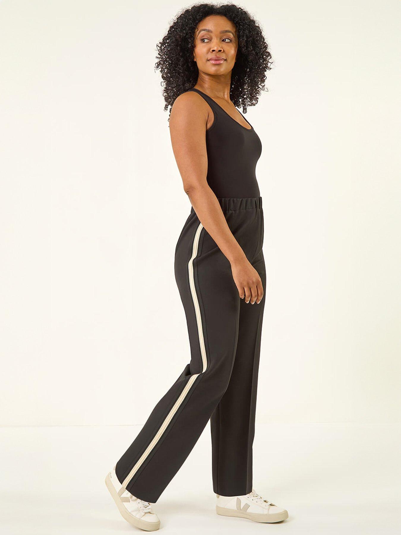 Image 3 of 5 of Roman Petite Side Stripe Trouser
