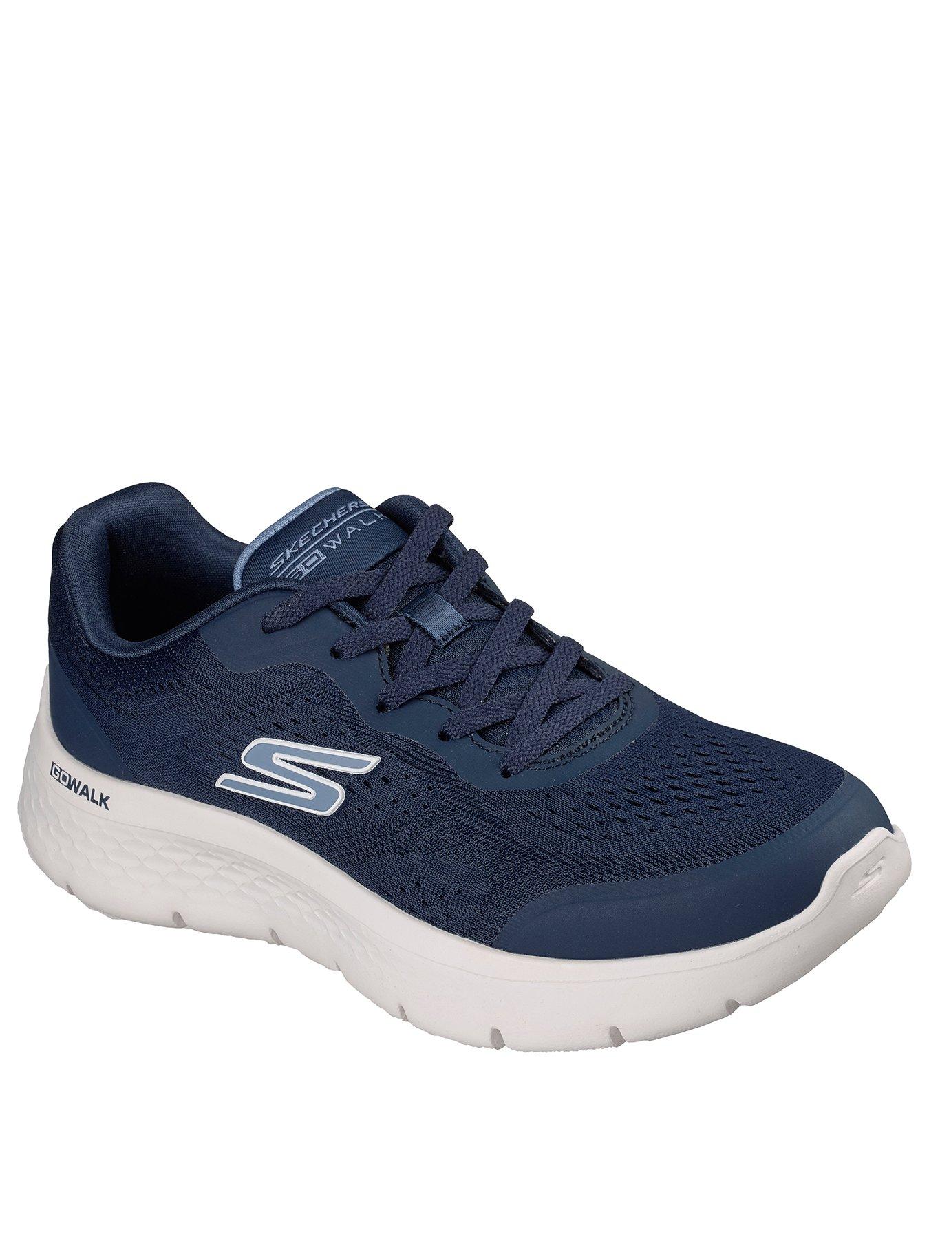 Image 2 of 6 of Skechers Women's GO WALK Flex Serenity Navy Walking Trainers- Navy