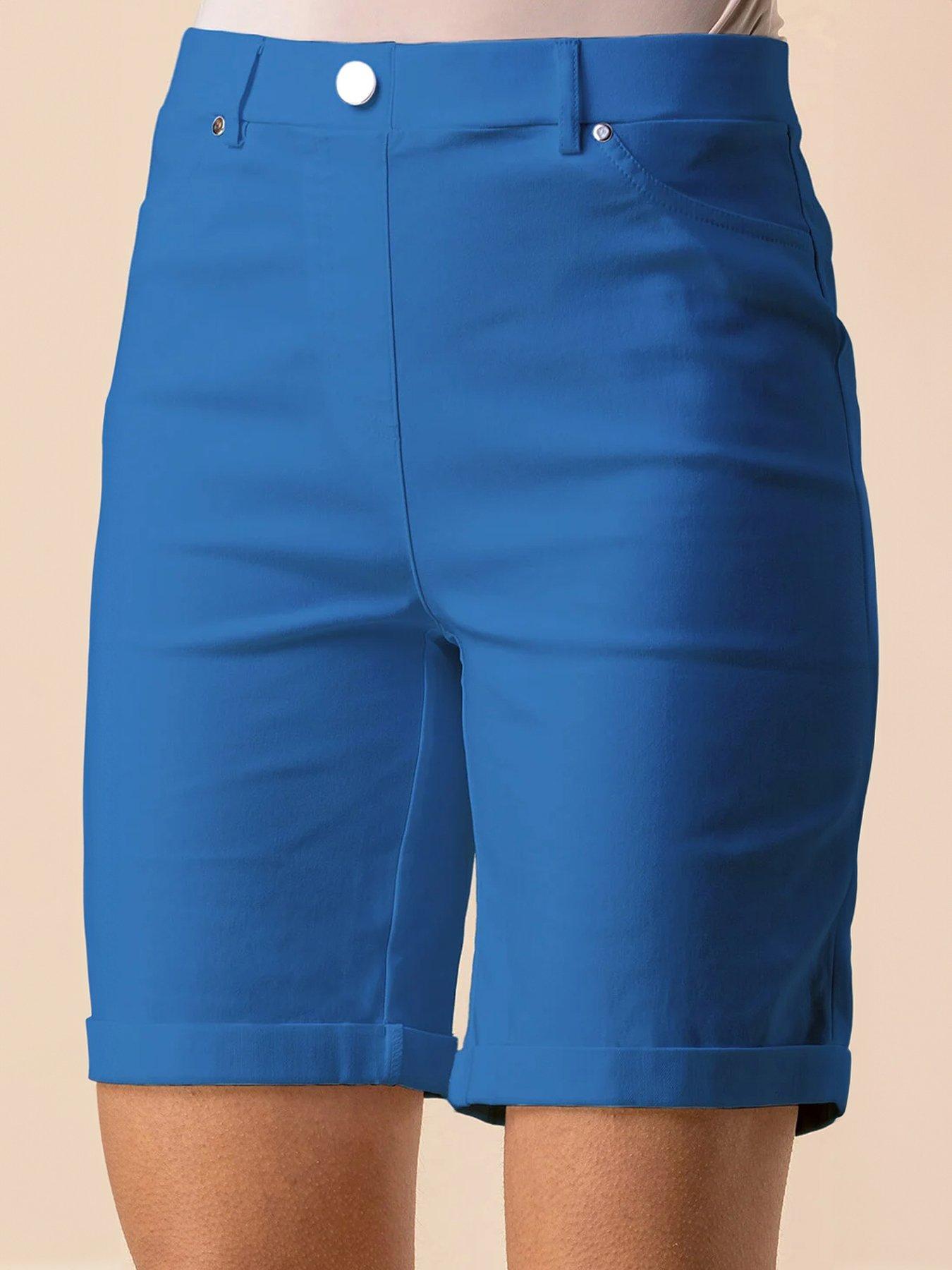 Image 4 of 4 of Roman Turn Up Stretch Shorts