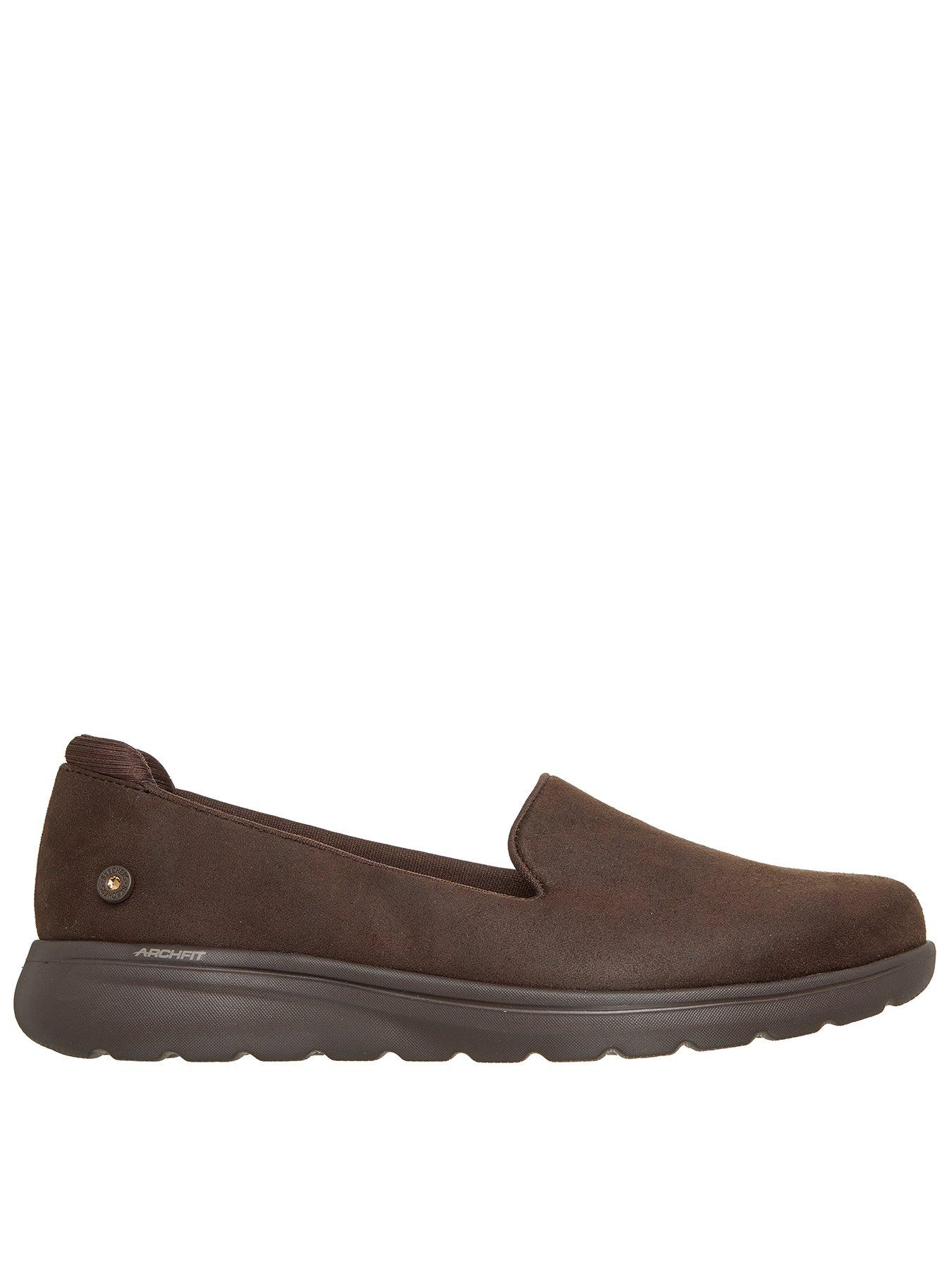 Image 1 of 6 of Skechers Arch Fit N-Joy Lite Perform Tex Skimmer - &nbsp;Brown