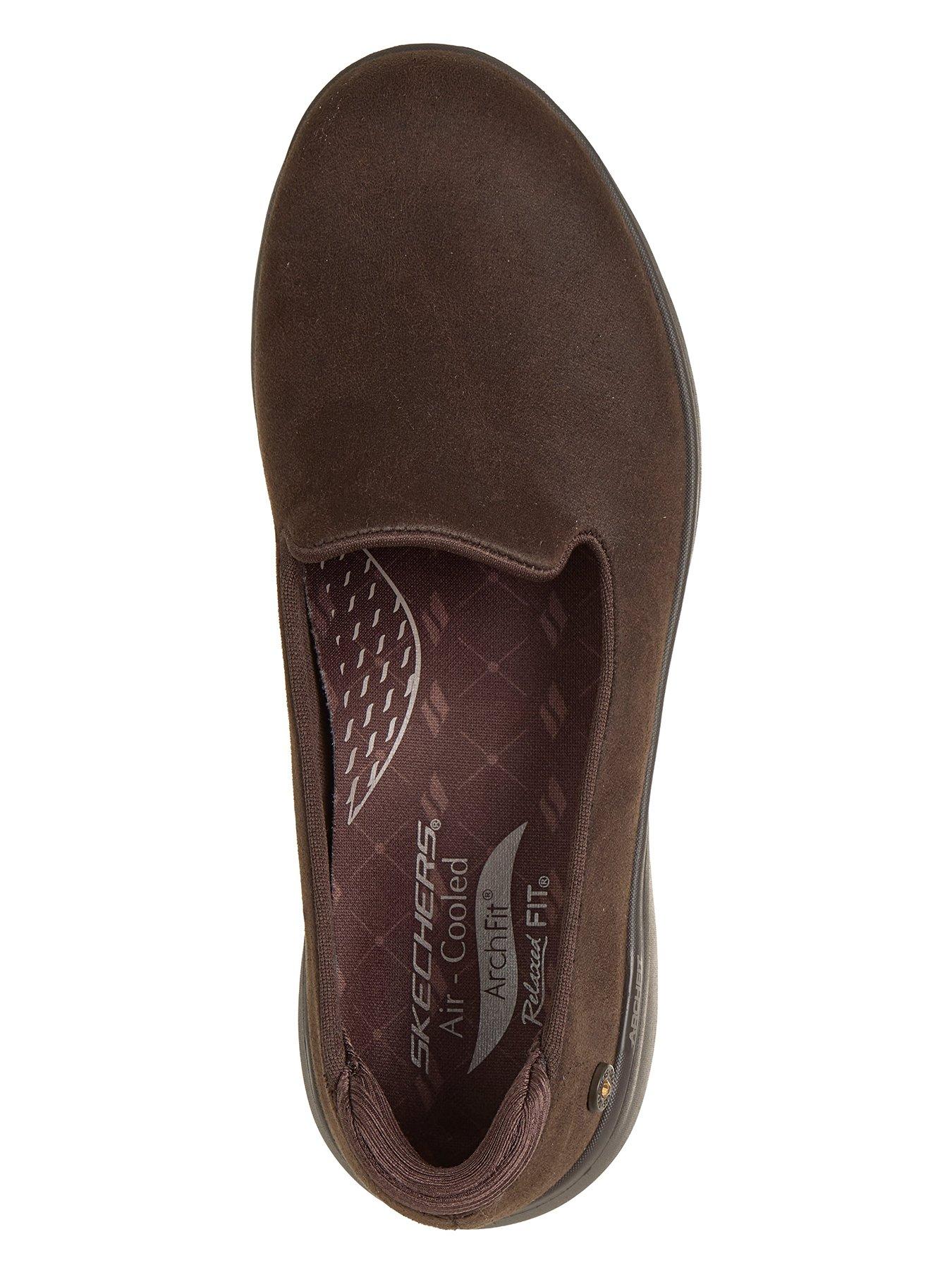 Image 3 of 6 of Skechers Arch Fit N-Joy Lite Perform Tex Skimmer - &nbsp;Brown
