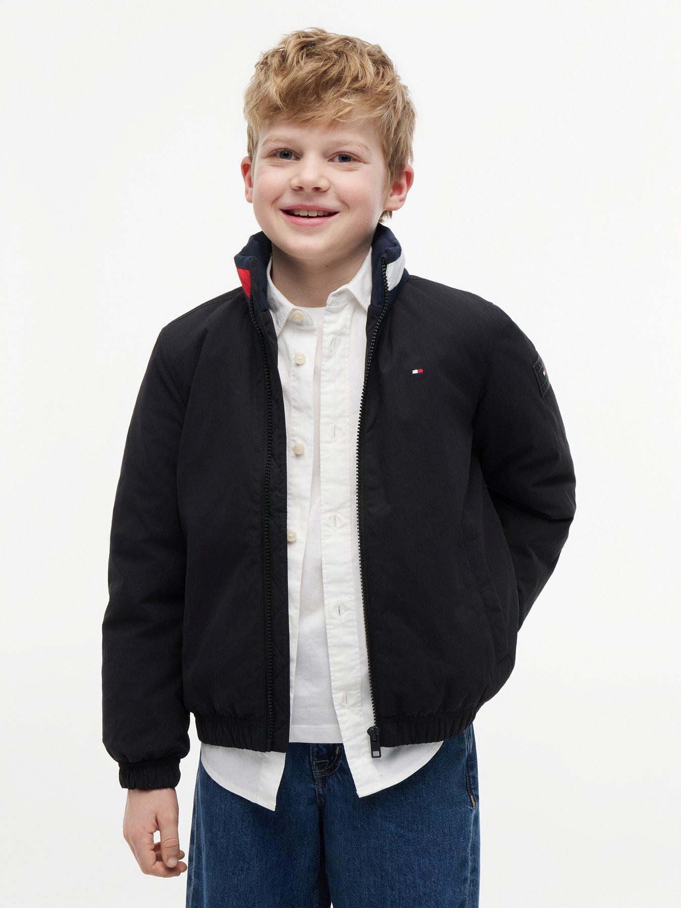 Tommy Hilfiger Boys Heritage Essential Padded Jacket - Black