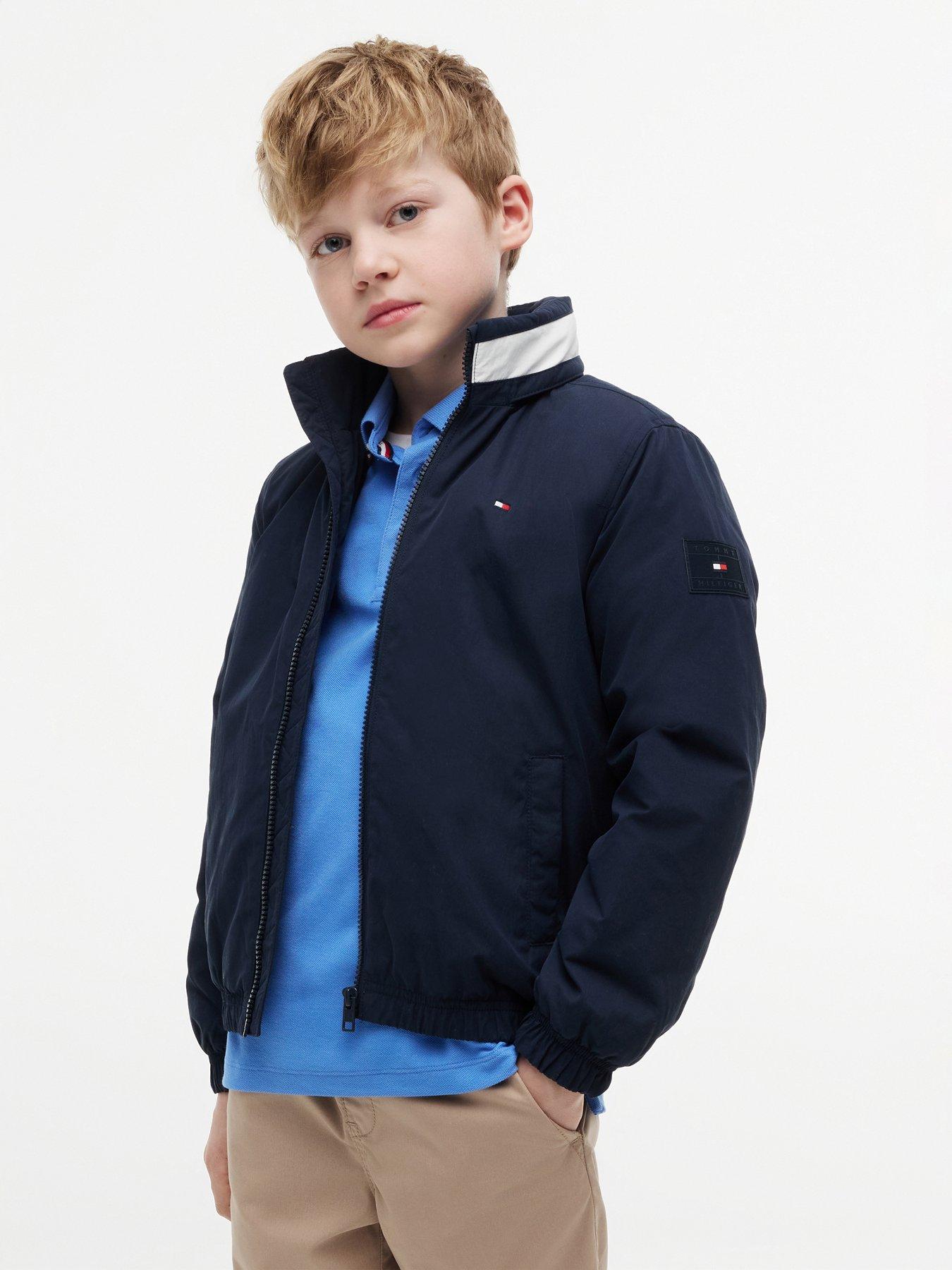 Tommy Hilfiger Boys Heritage Essential Padded Jacket - Navy