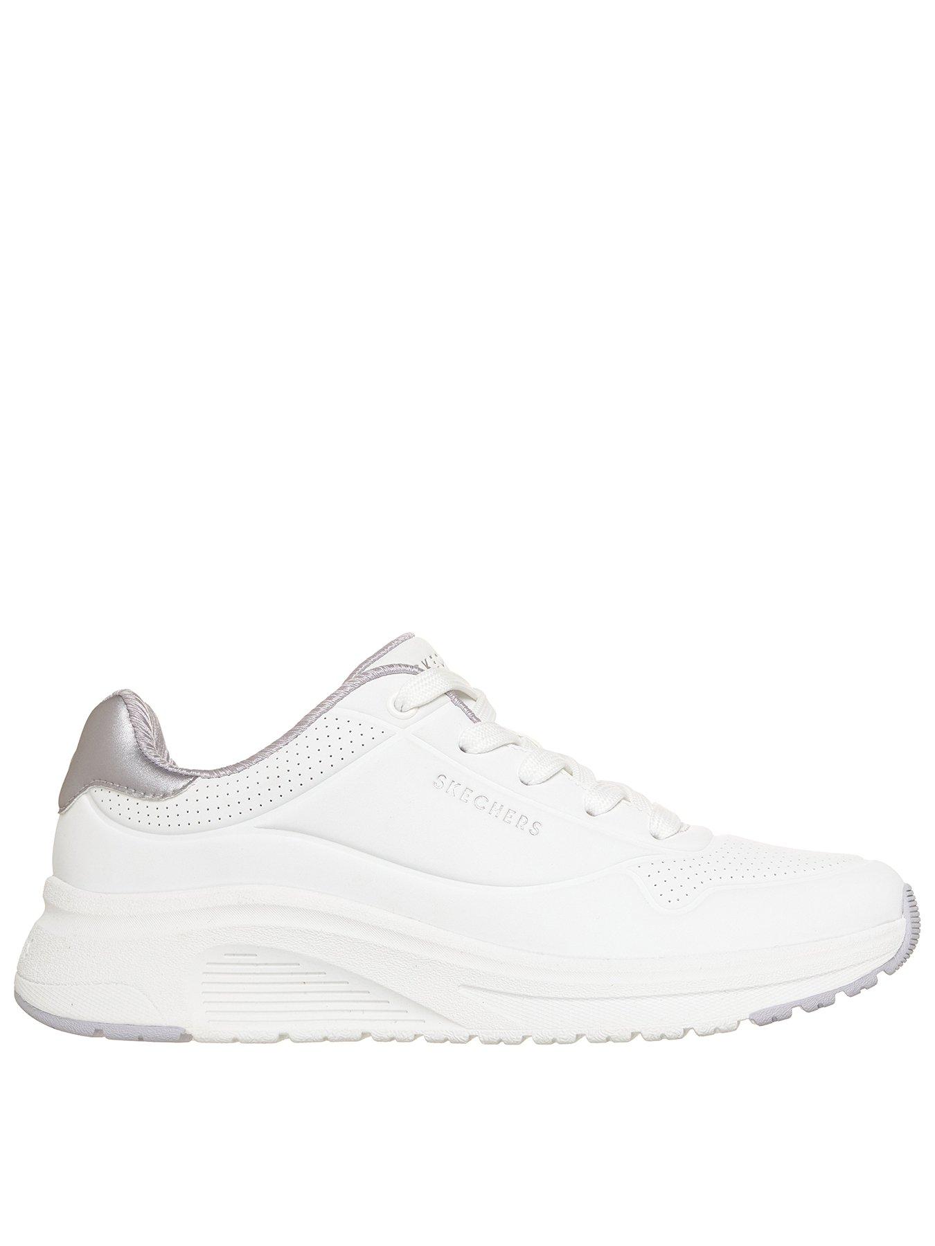 Skechers Women's Lace-Up Trainers - White