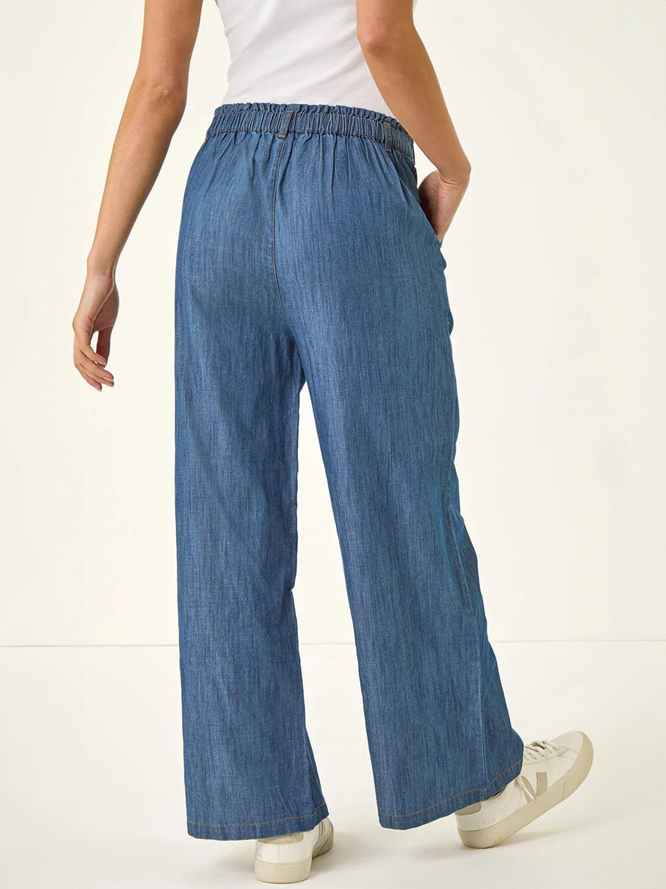 Image 2 of 5 of Roman Petite Wide Leg Trouser