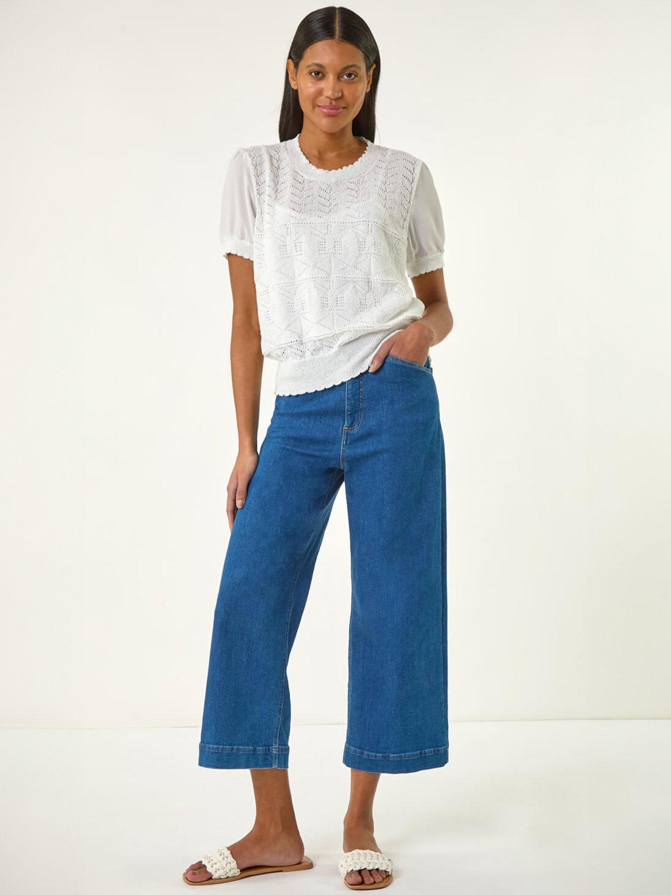  image of roman-pointelle-knit-tee