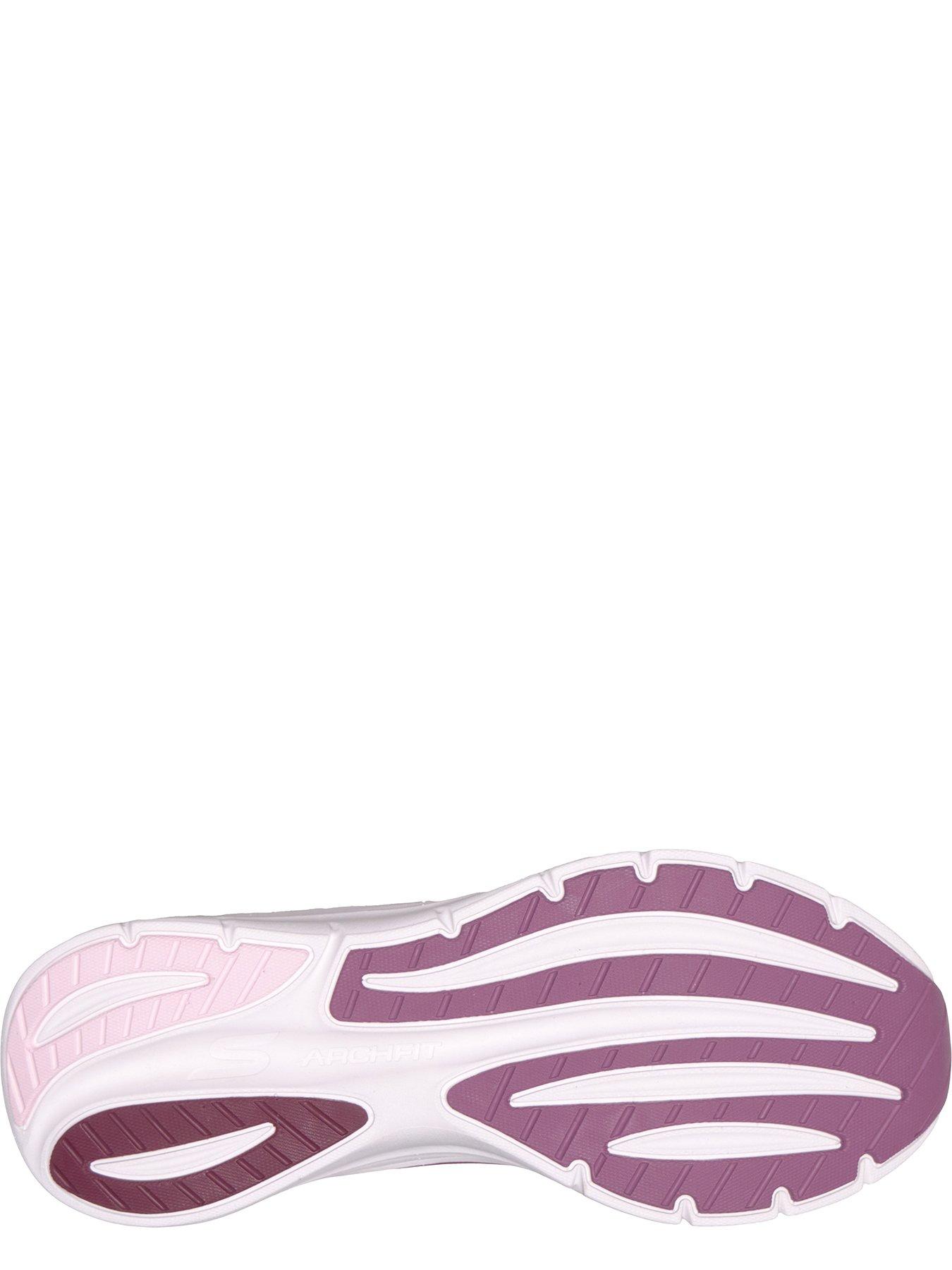 Image 4 of 6 of Skechers Women's Slip-ins Arch Fit 3.0 Engineered Mesh Lace-Up Trainers - Burgundy