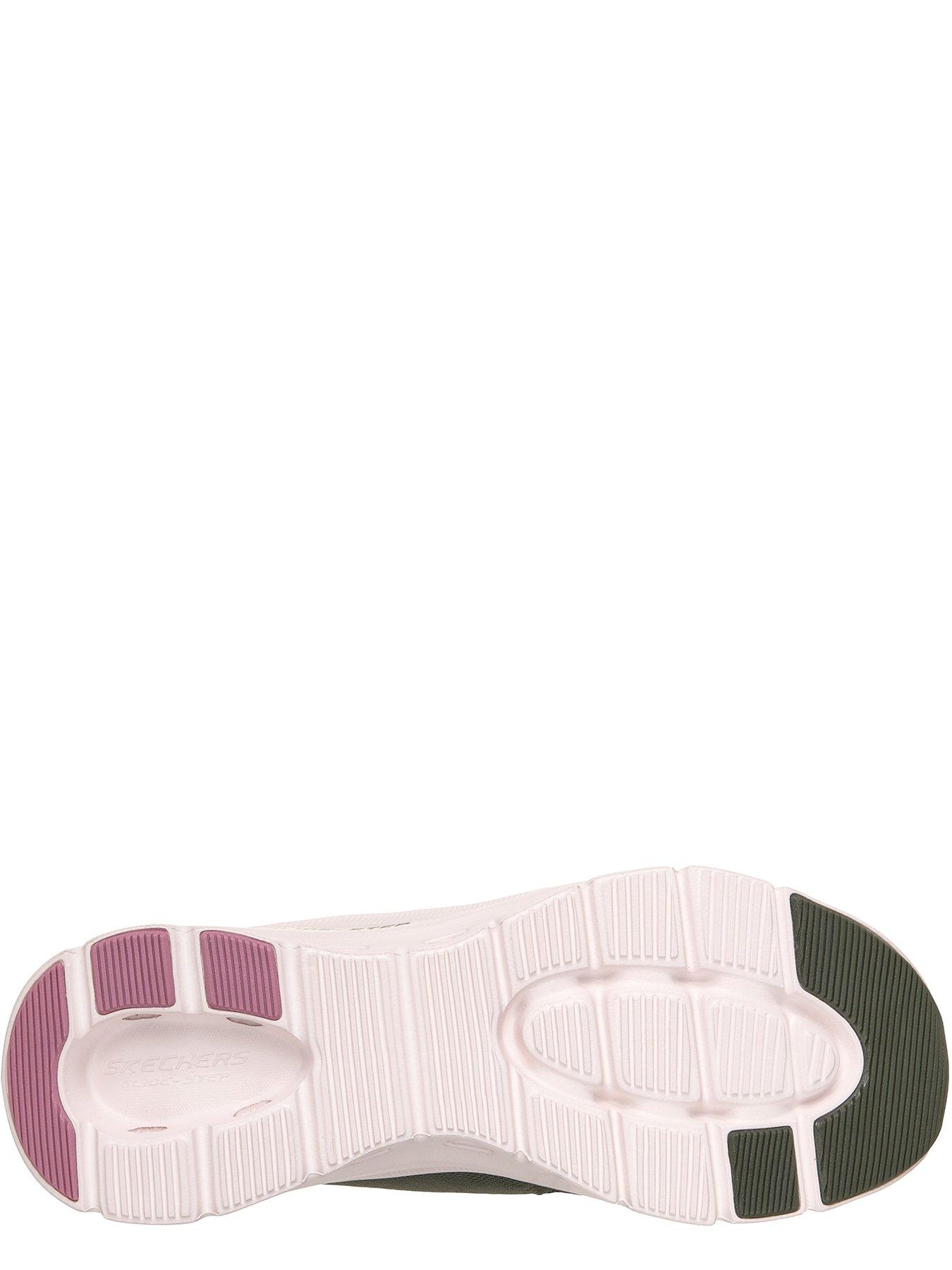 Image 4 of 6 of Skechers Glide-step Pro Hotmelt Overlay Mesh Bungee Slip-ins - Olive
