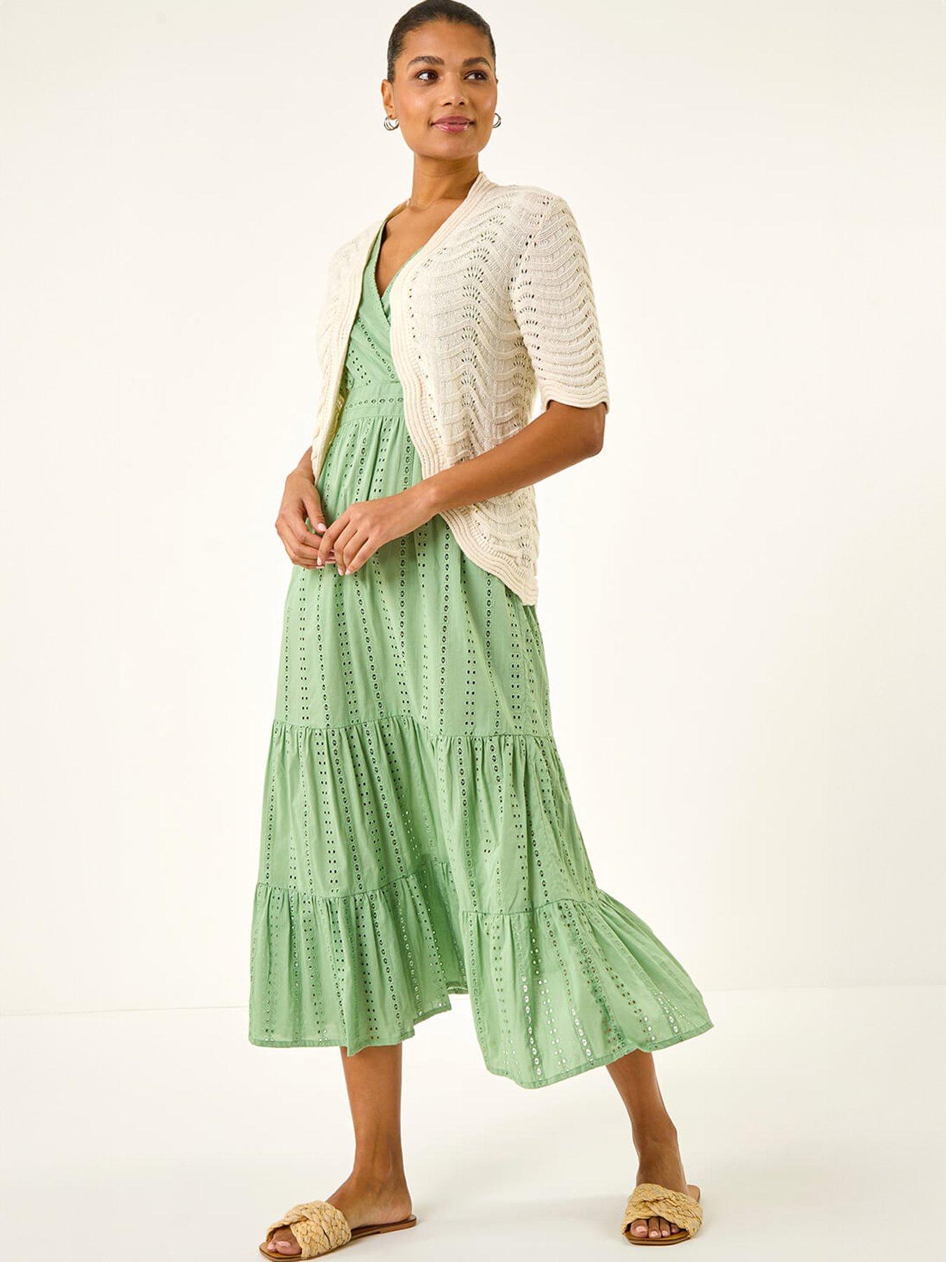 Image 3 of 5 of Roman Wave Soft Knit Shrug