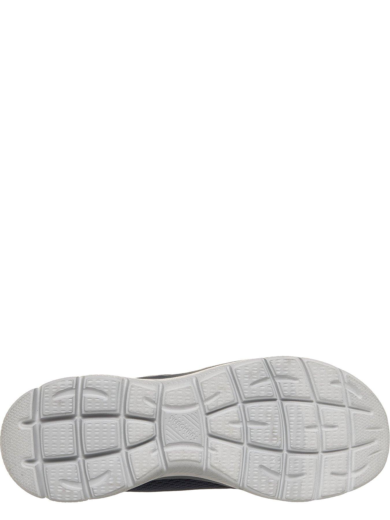 Image 4 of 6 of Skechers Womens Summits Fresh Vision Engineered Mesh Flat Bungee Slip-On Trainers - Navy