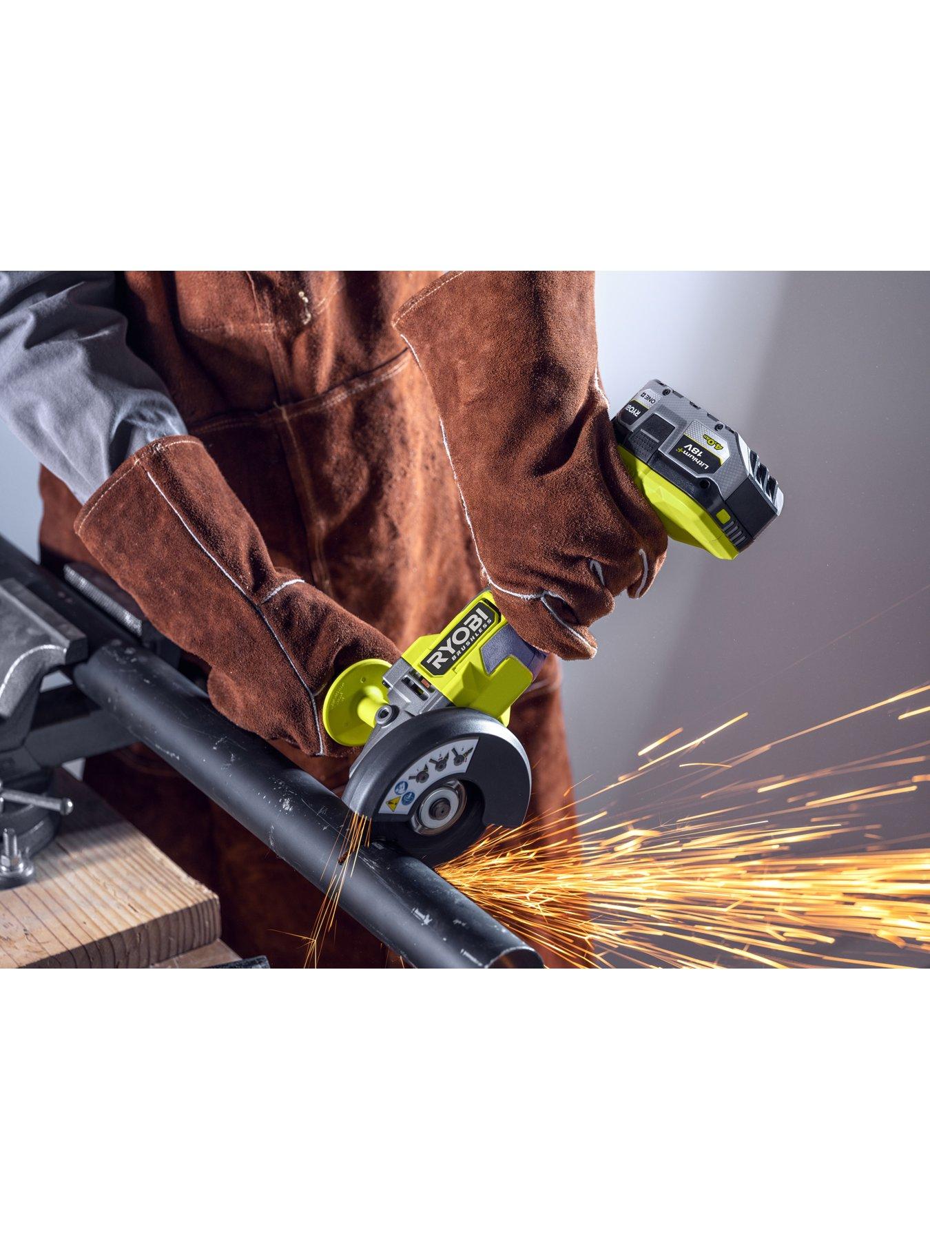 Image 4 of 5 of RYOBI RAG18BL-0 BRUSHLESS ANGLE GRINDER
