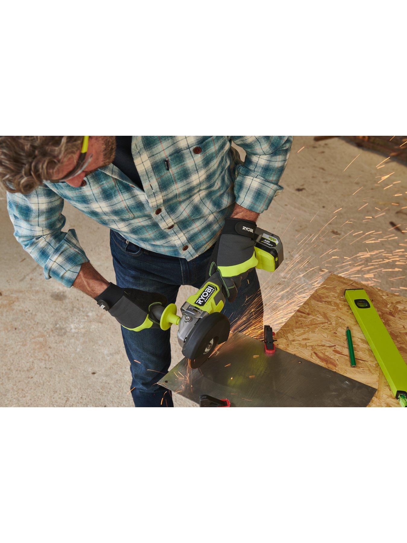 Image 5 of 5 of RYOBI RAG18BL-0 BRUSHLESS ANGLE GRINDER