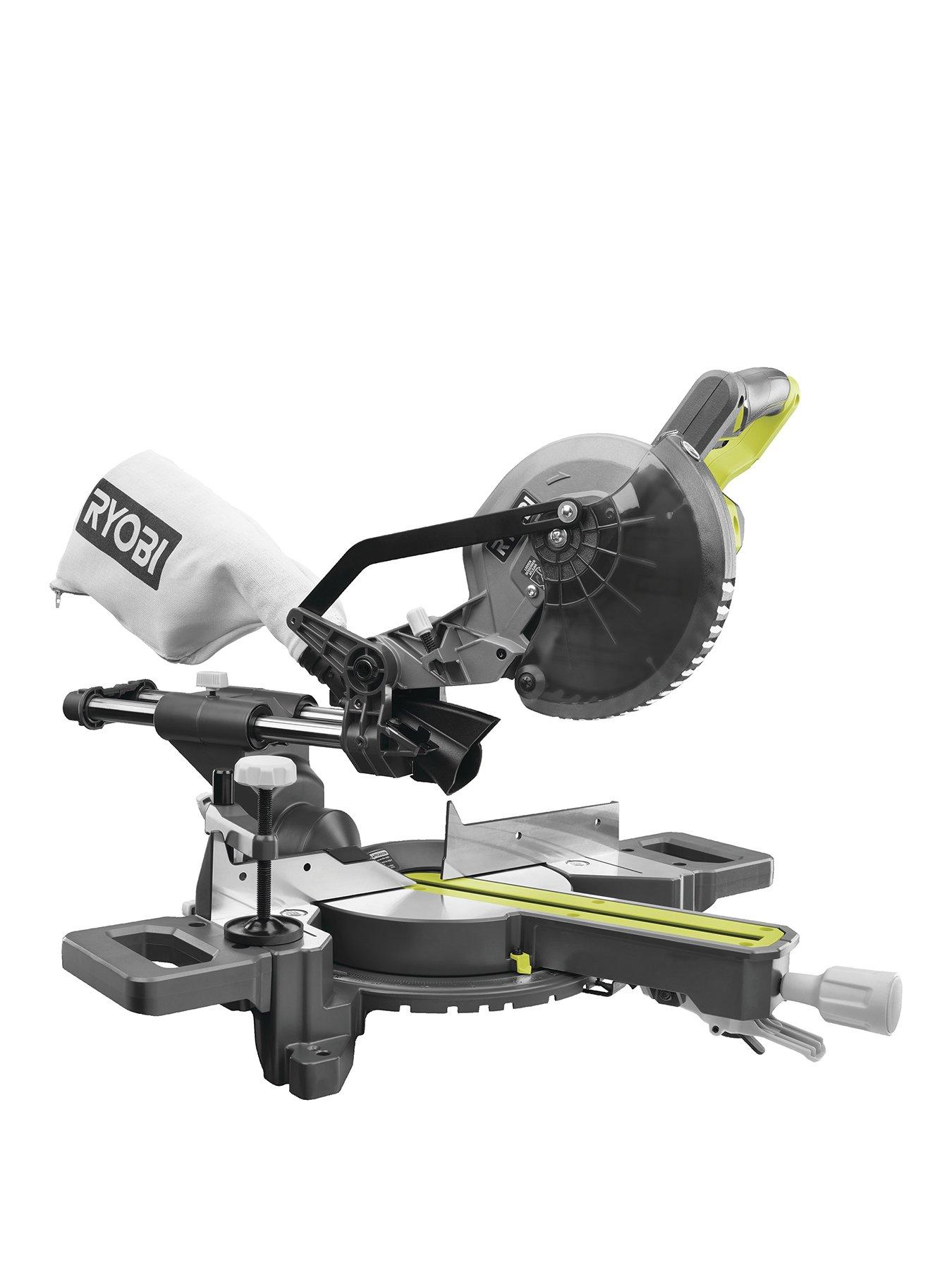 front image of ryobi-rms18190-0-18v-mitre-saw