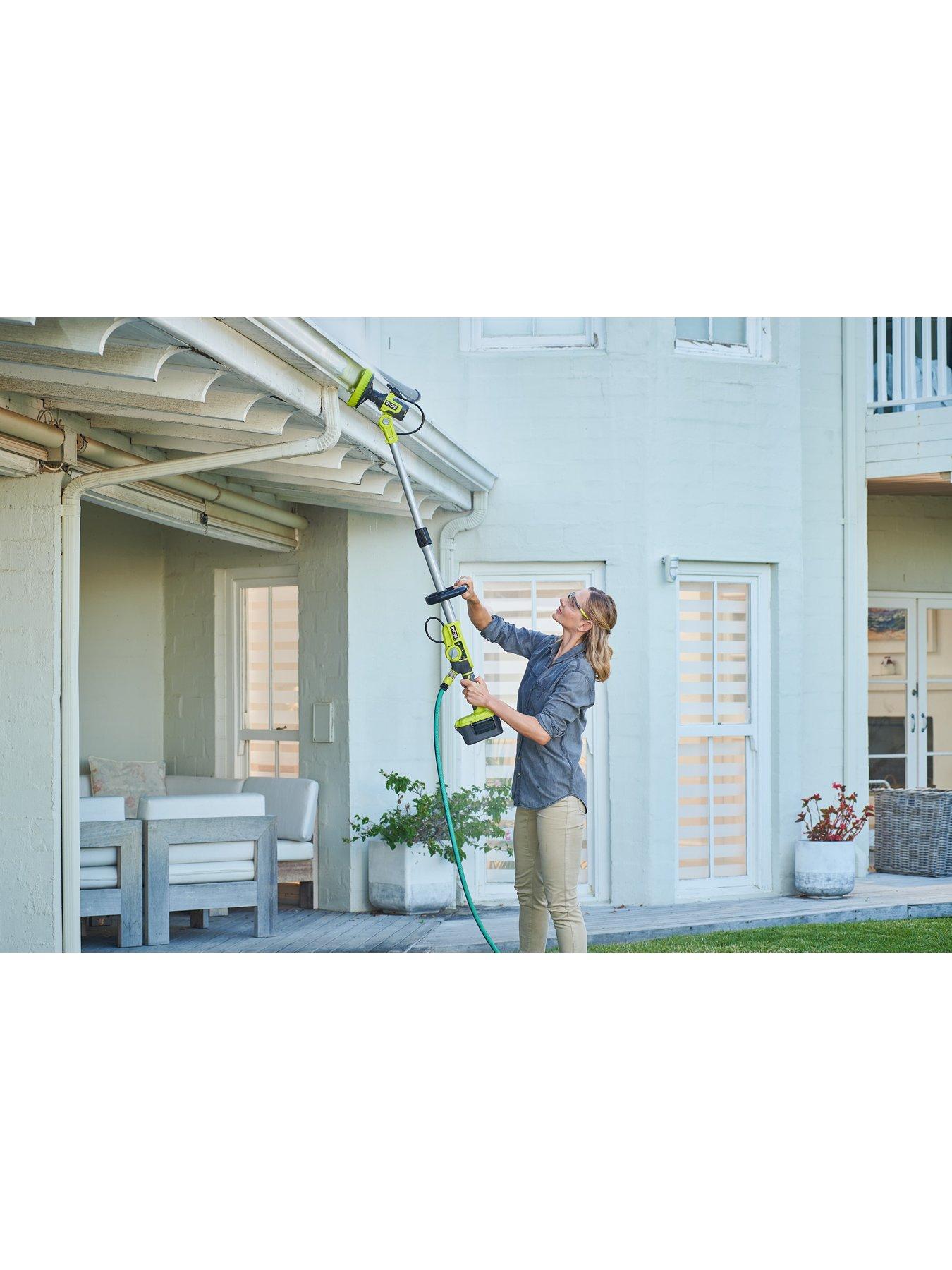 Image 3 of 5 of RYOBI RWTS18-0 Telescopic Scrubber