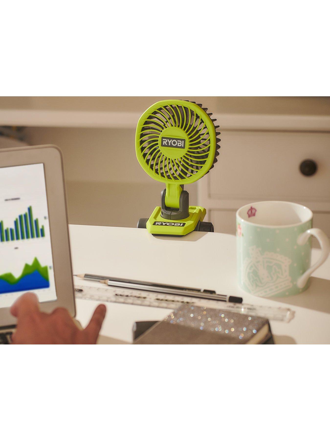  image of ryobi-rcf4-120g-usb-lithium-clamp-fan-kit