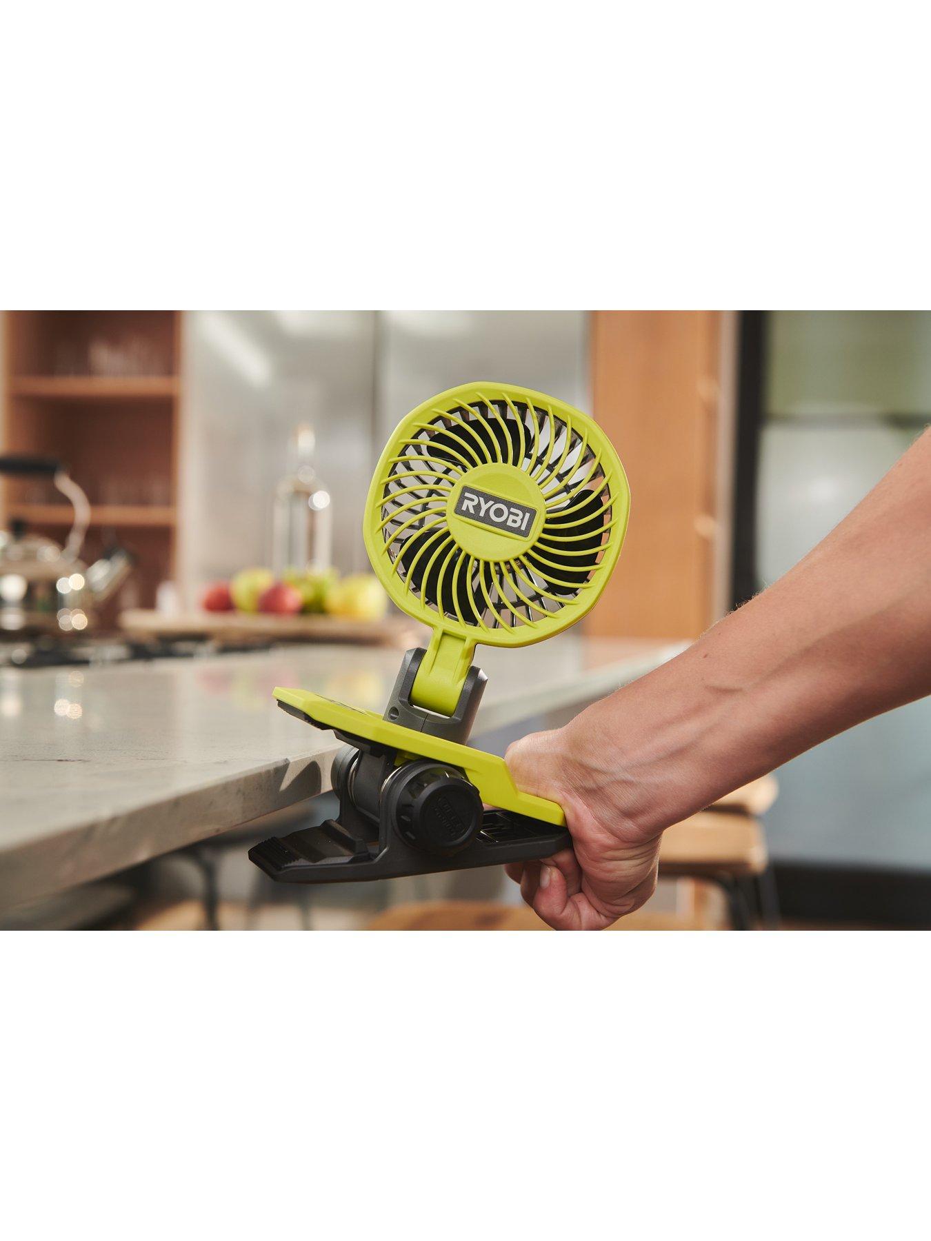  image of ryobi-rcf4-120g-usb-lithium-clamp-fan-kit