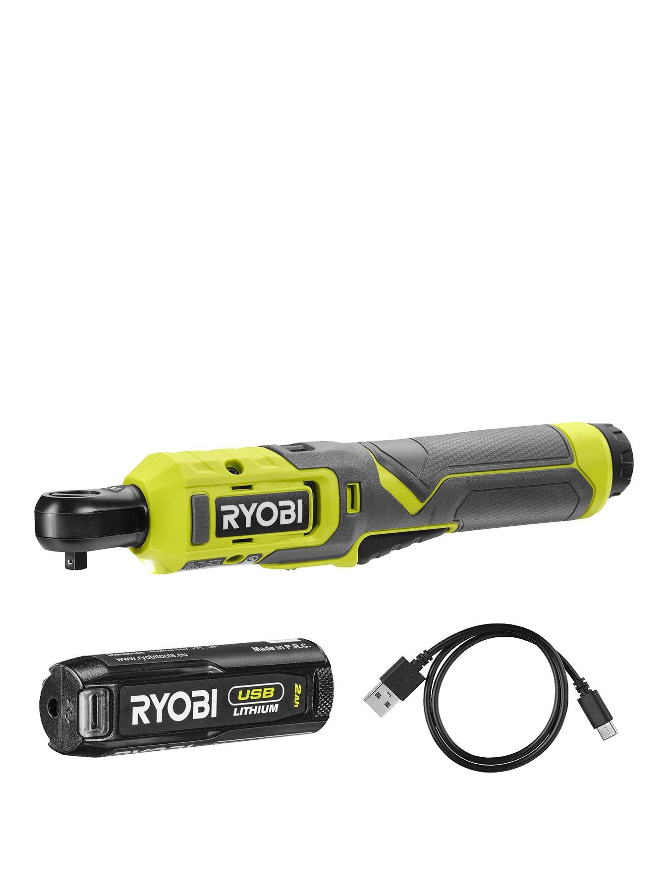 Image 1 of 7 of RYOBI RR14W4-120G USB Lith Ratchet Wrench