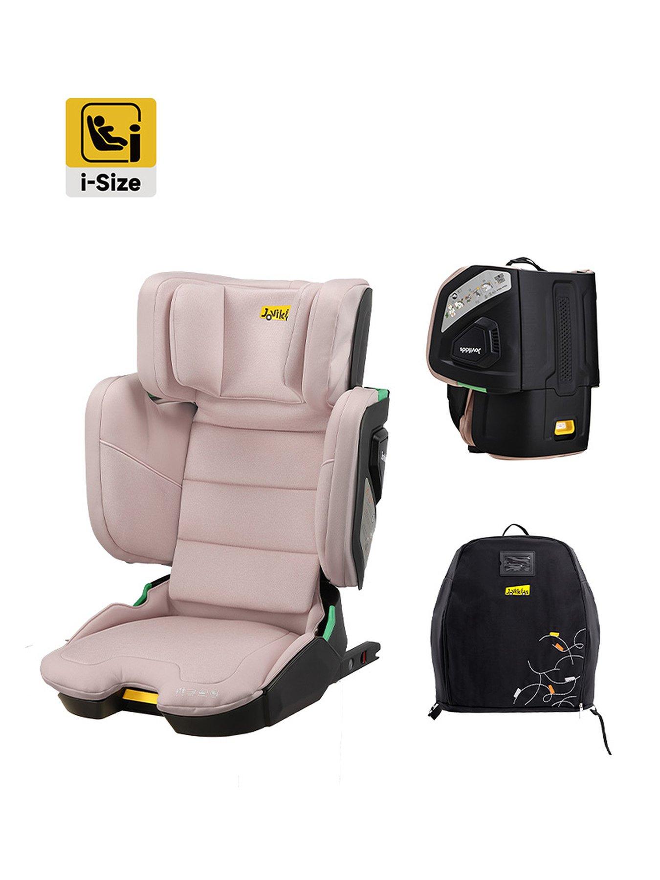 Jovikids Rober + Compact Folding Booster Car Seat - Rosewood