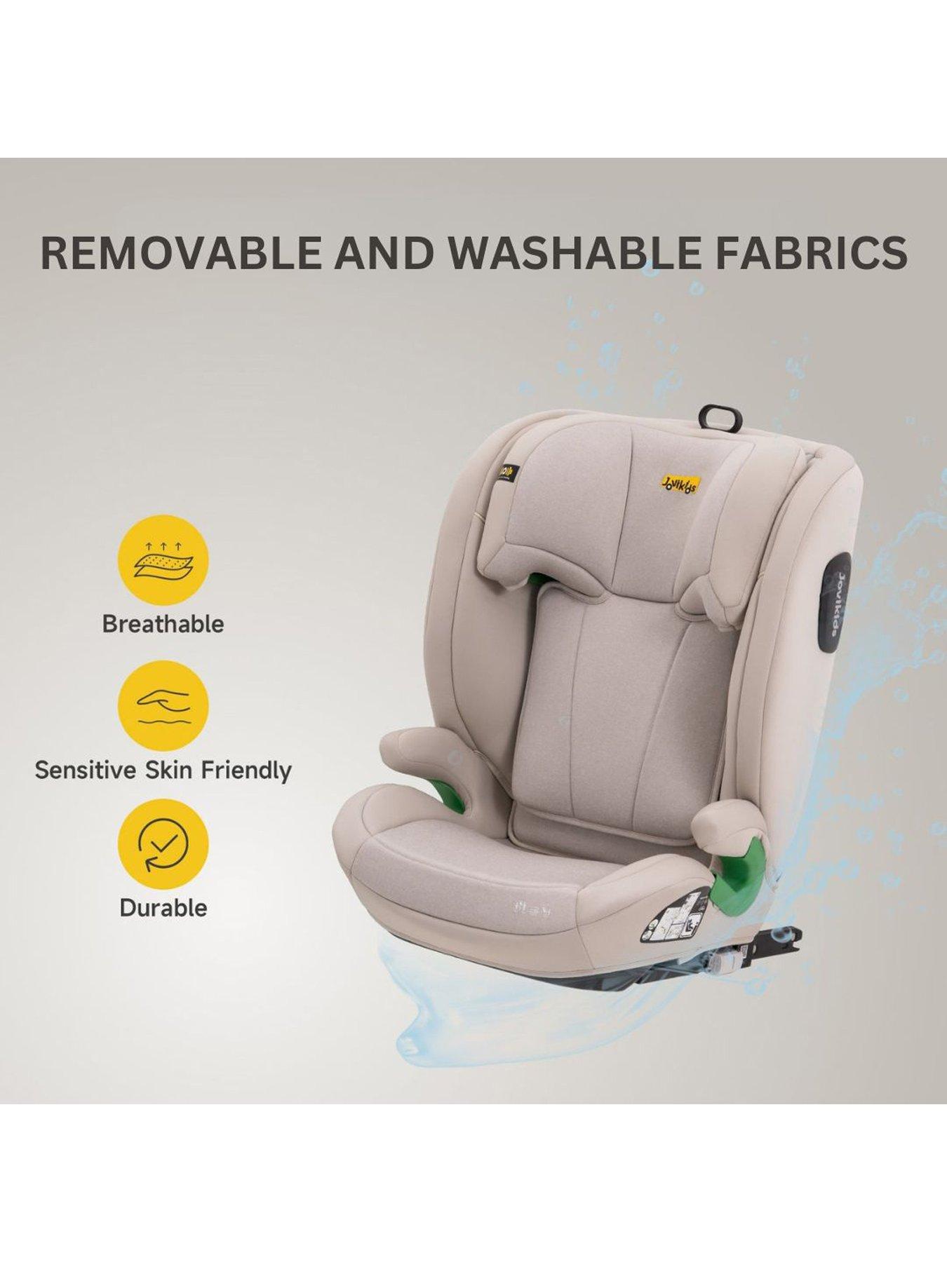 Image 4 of 7 of Jovikids Leon Car Seat - Milkstone