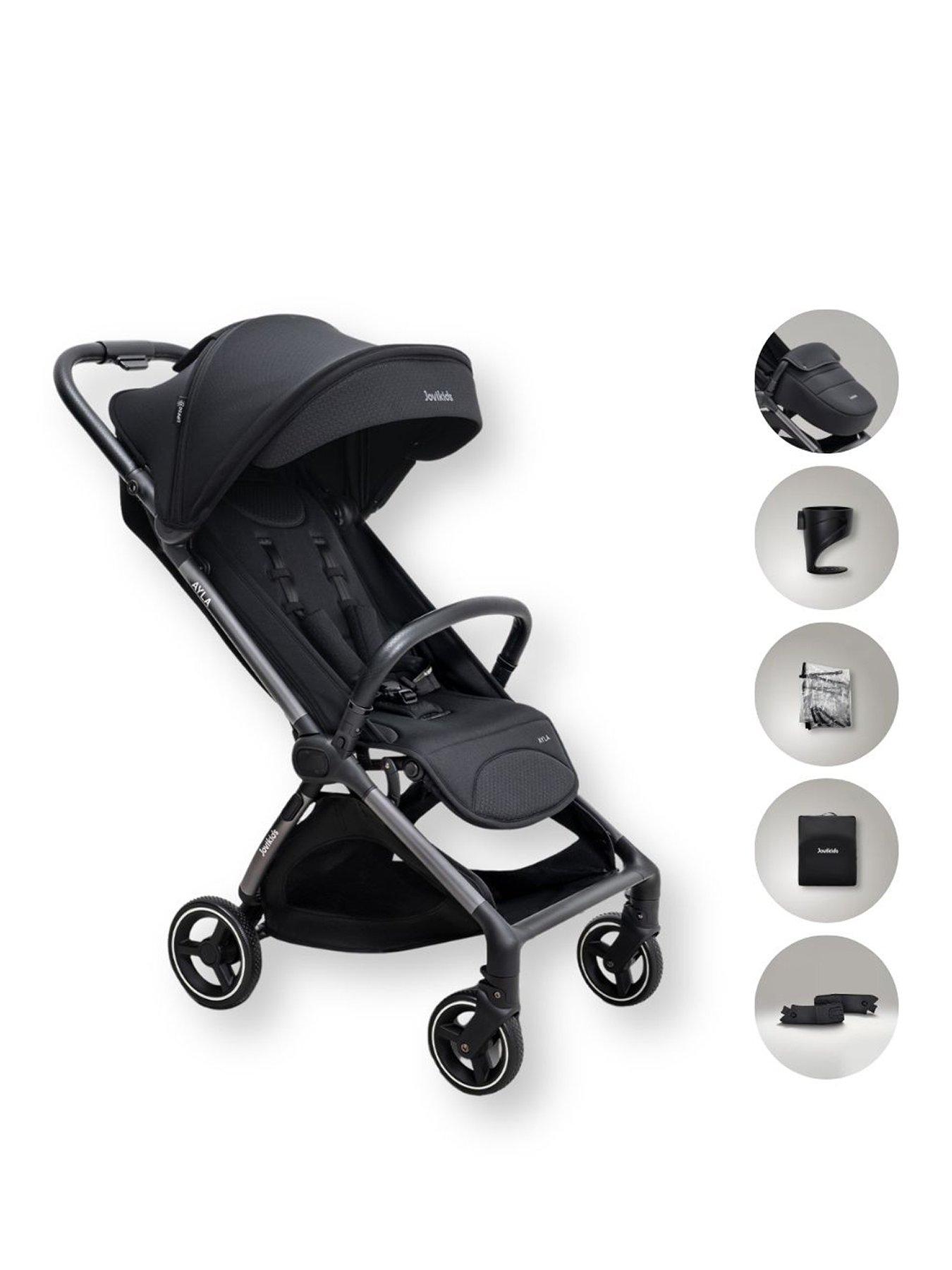 Jovikids Ayla Compact Stroller - Urban Black