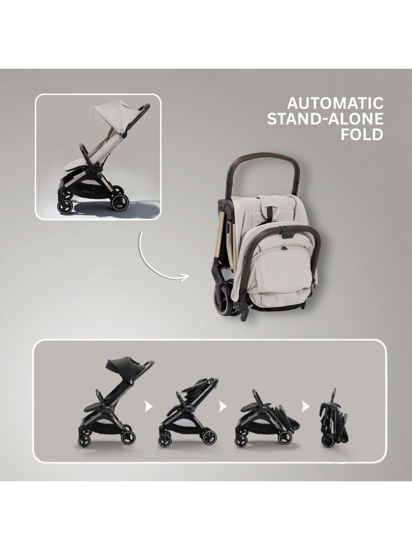 Image 3 of 8 of Jovikids Ayla Stroller - Dawn Beige